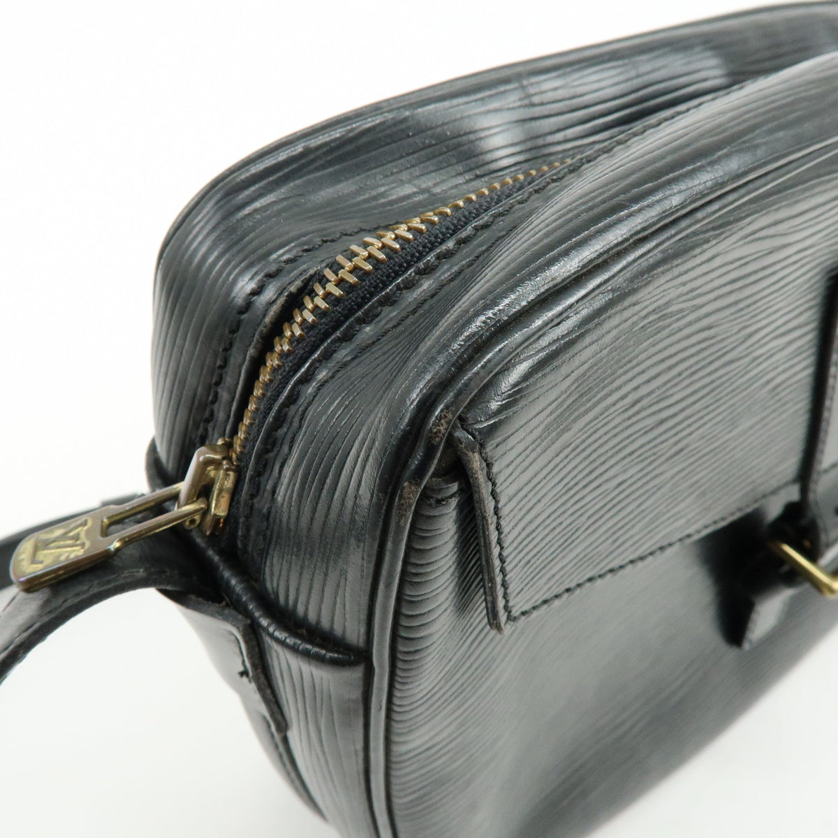 Louis Vuitton Epi Leather Jeune Fille Shoulder Bag Noir M52152