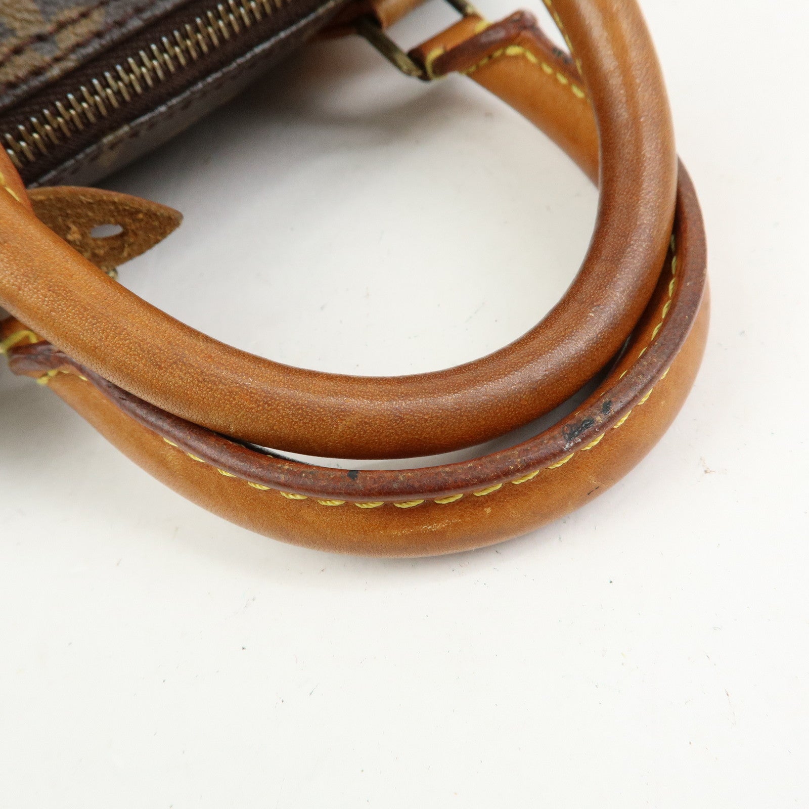 Louis Vuitton Monogram Mini Speedy & Strap 2Way Hand Bag Brown M41534