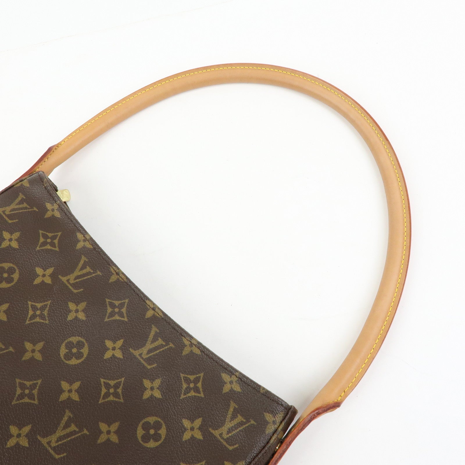 Louis Vuitton Monogram Looping GM Shoulder Bag Brown M51145