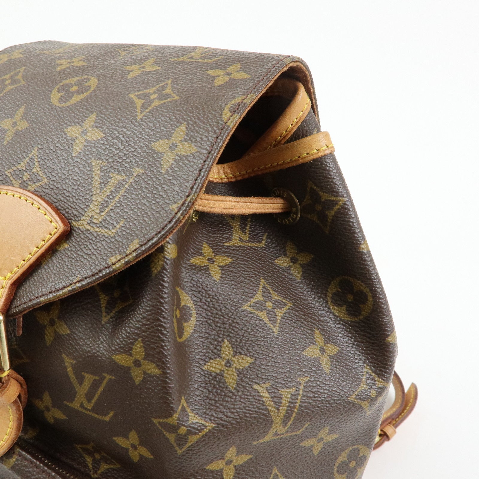 Louis Vuitton Monogram Montsouris MM Backpack Brown M51136