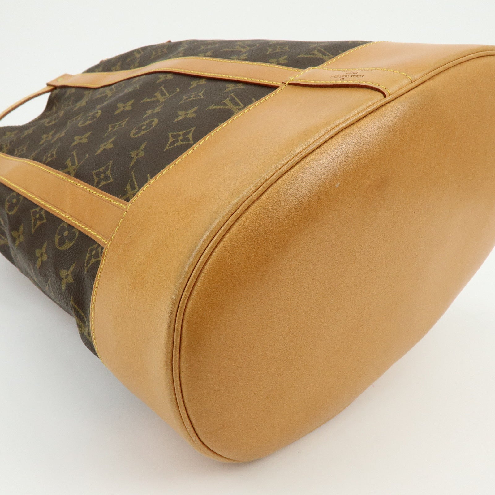 Louis Vuitton Monogram Randonnee GM Shoulder Bag Brown M42244