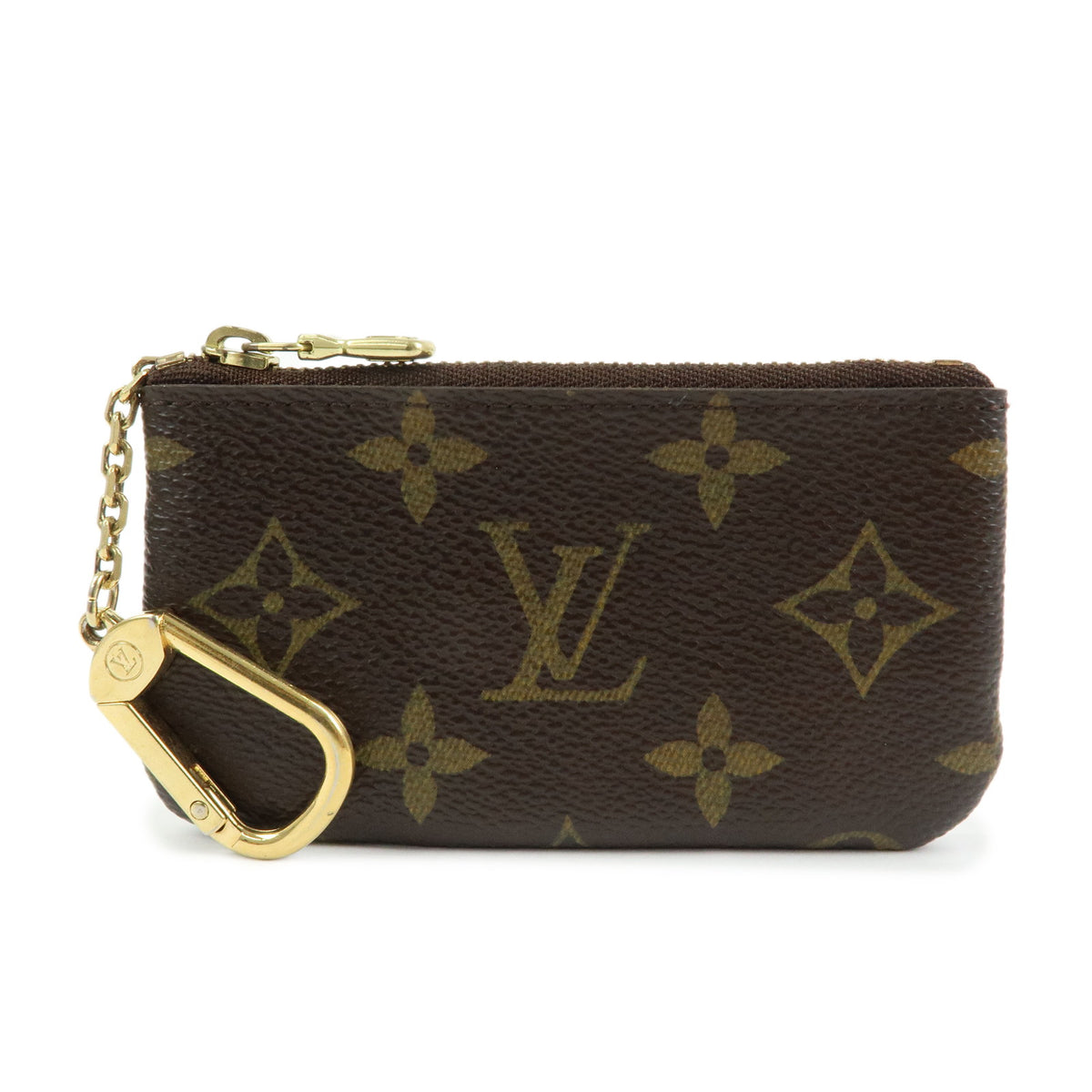Louis Vuitton Monogram Pochette Cles Coin Case Key Case M62650