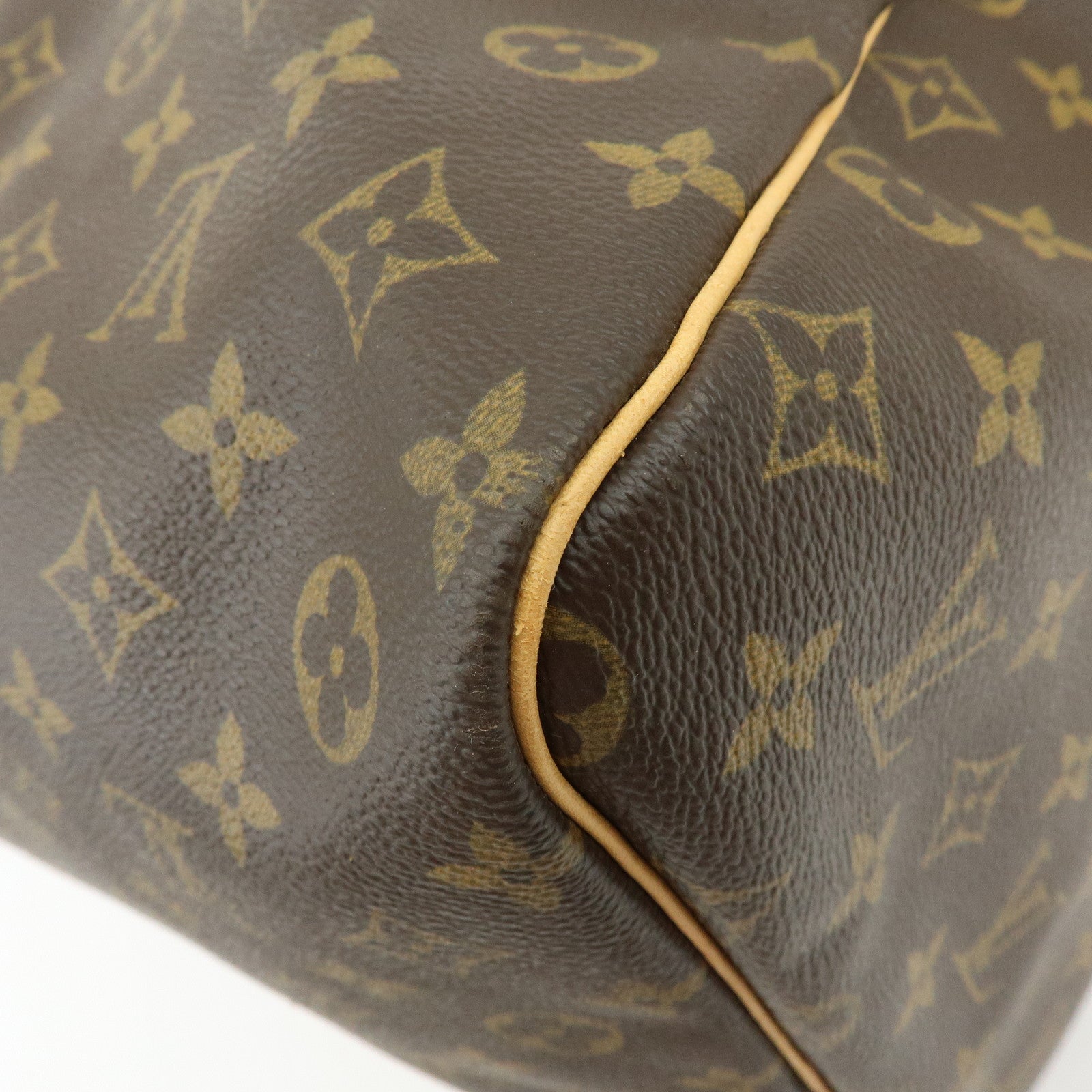 Louis Vuitton Monogram Keep All 60 Boston Bag Brown M41422