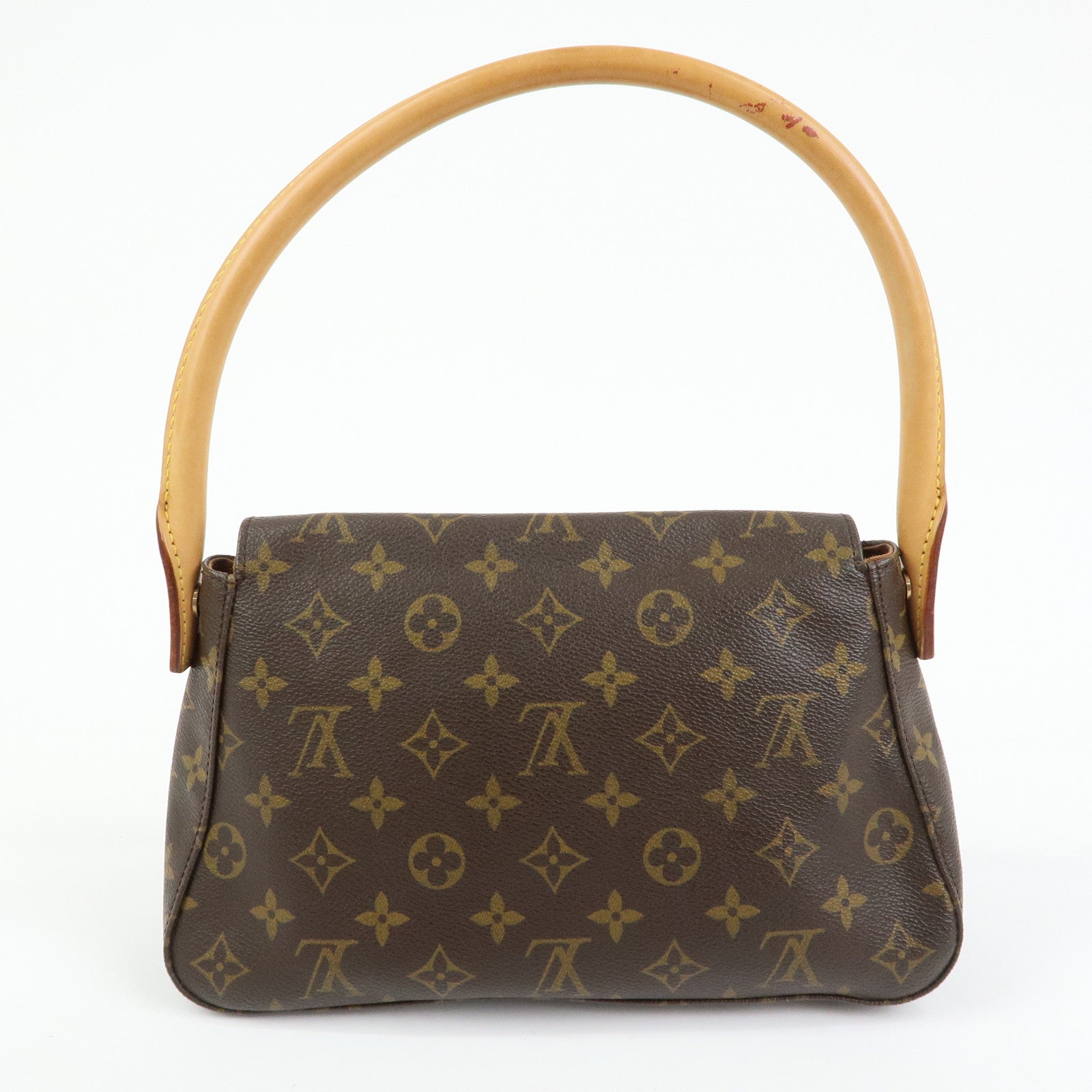 Louis Vuitton Monogram Mini Looping Shoulder Bag Brown M51147