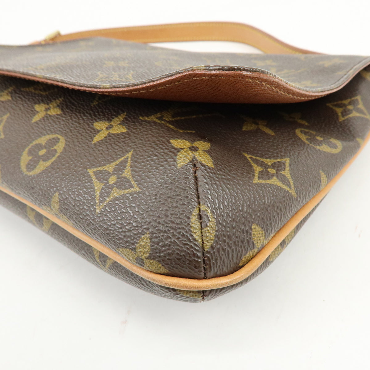 Louis Vuitton Monogram Musette Tango Short Shoulder Bag Brown M51257