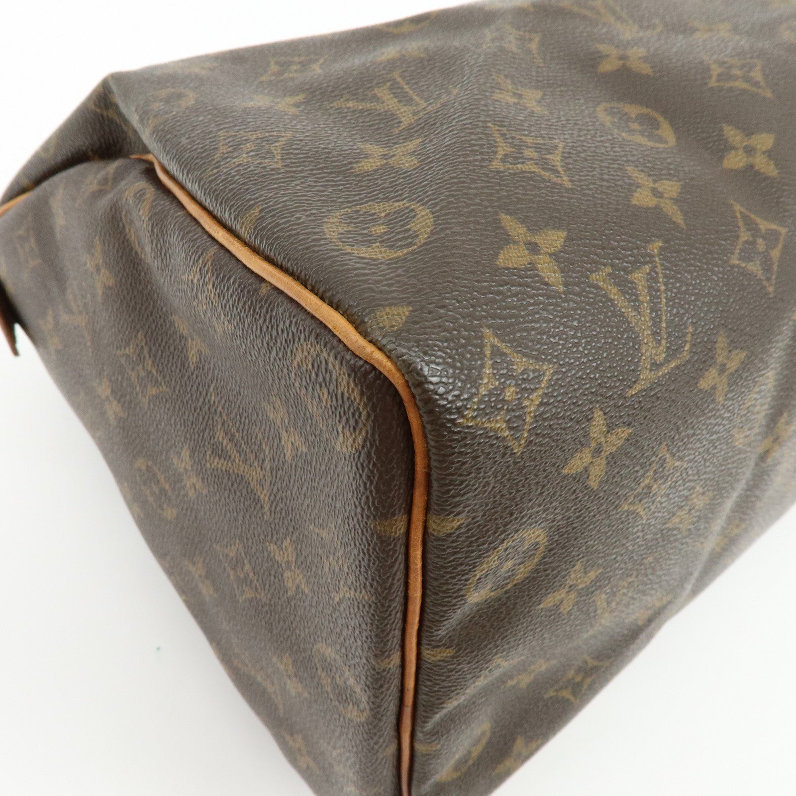 Louis Vuitton Monogram Speedy 30 Boston Bag Hand Bag Brown M41526
