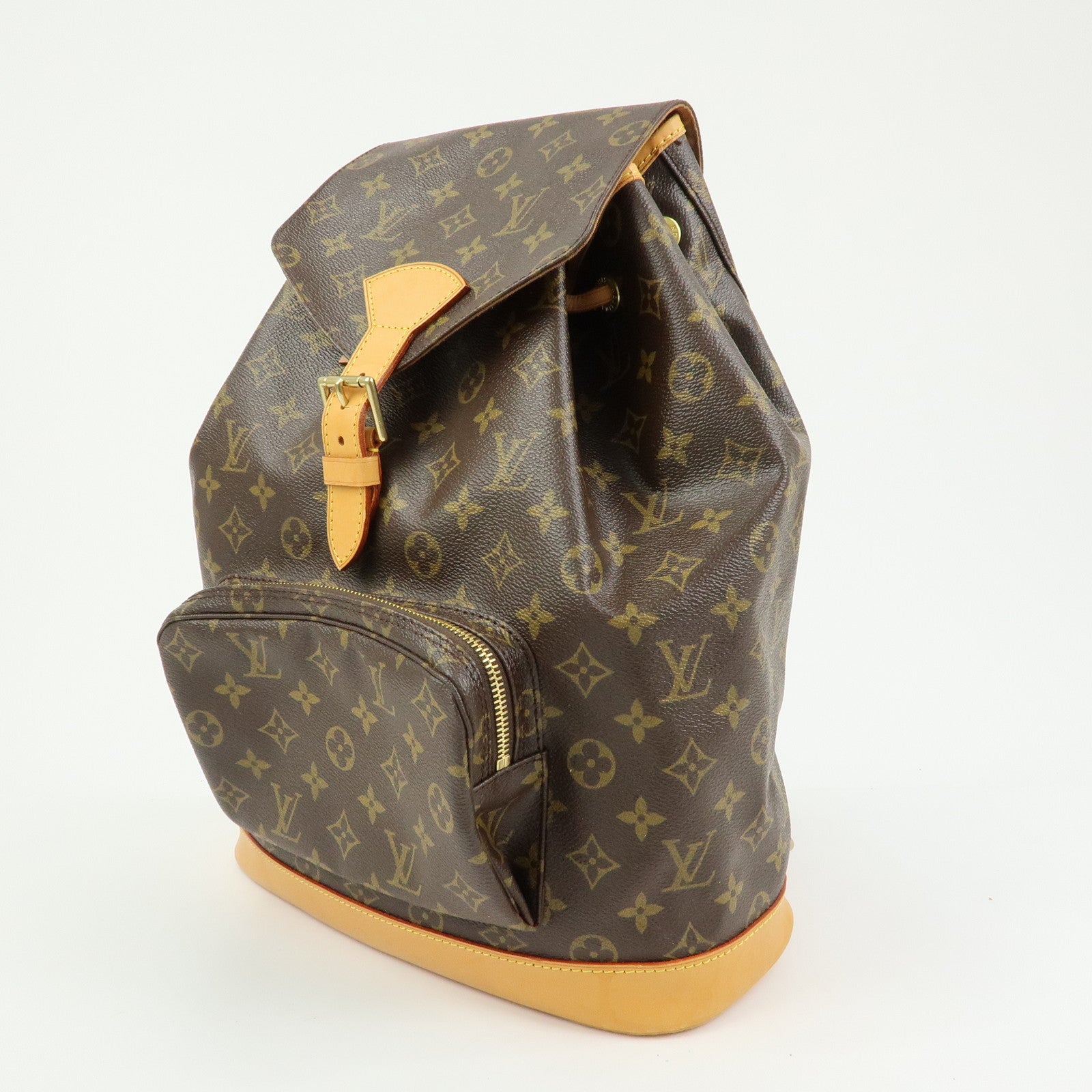 Louis Vuitton Monogram Montsouris GM Backpack Brown M51135