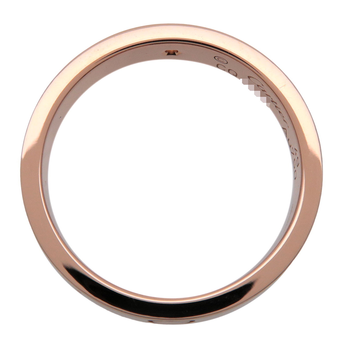 Cartier Mini Love 1P Diamond Ring K18 750PG #49 US5 EU49 HK10