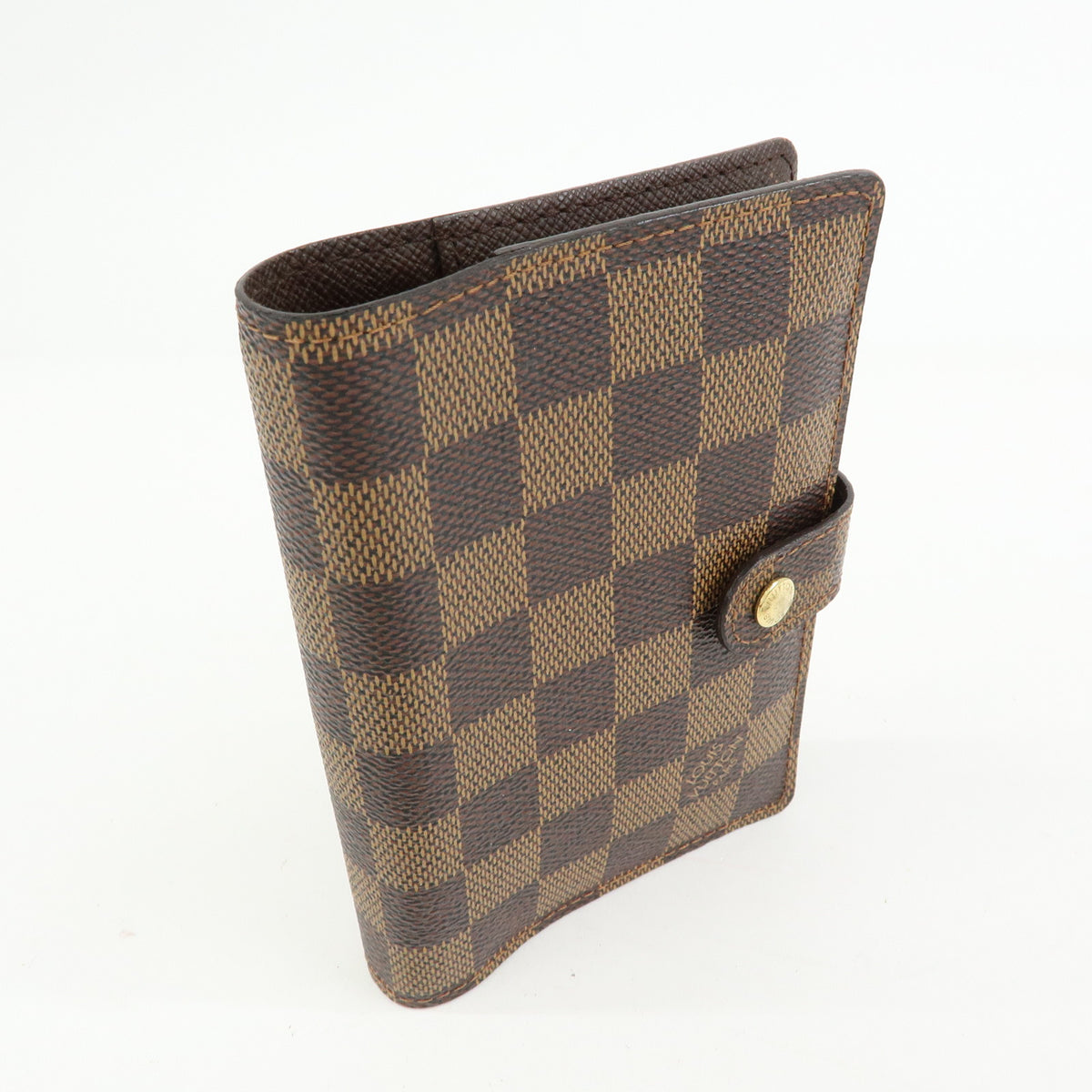 Louis Vuitton Damier Ebene Agenda PM Planner Cover Brown R20700