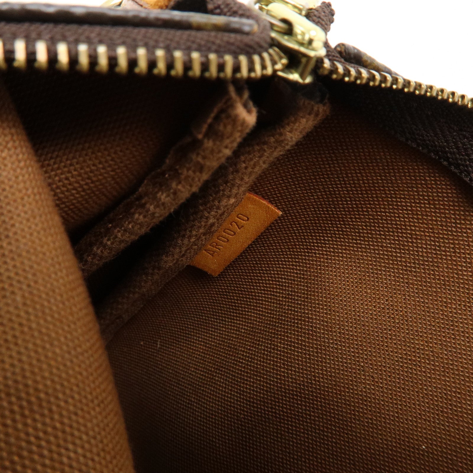 Louis Vuitton Monogram Pochette Accessoires Hand Bag Brown M51980