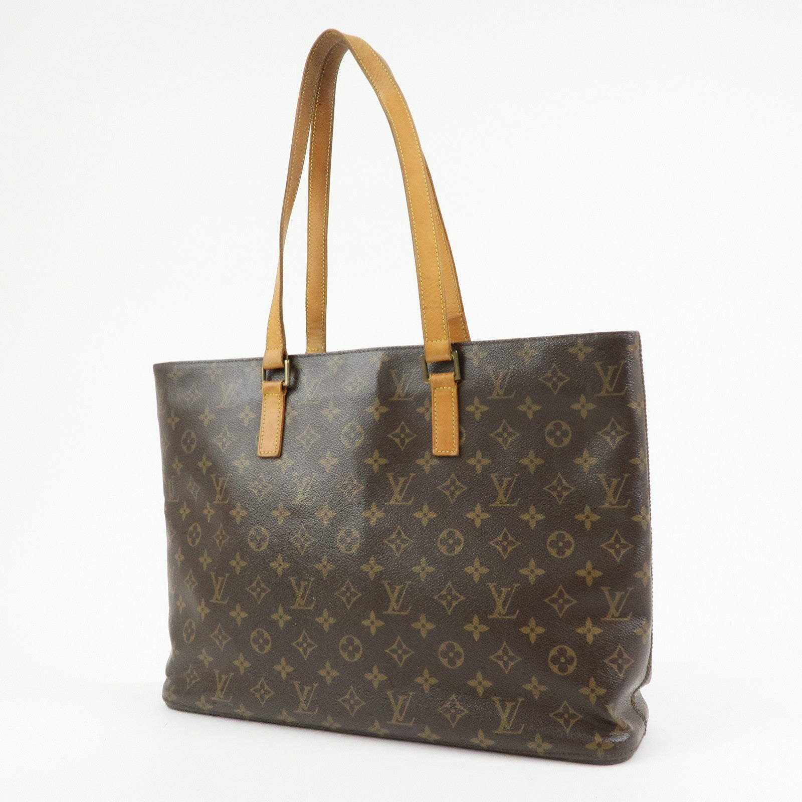 Louis Vuitton Monogram Luco Tote Bag Shoulder Bag Brown M51155