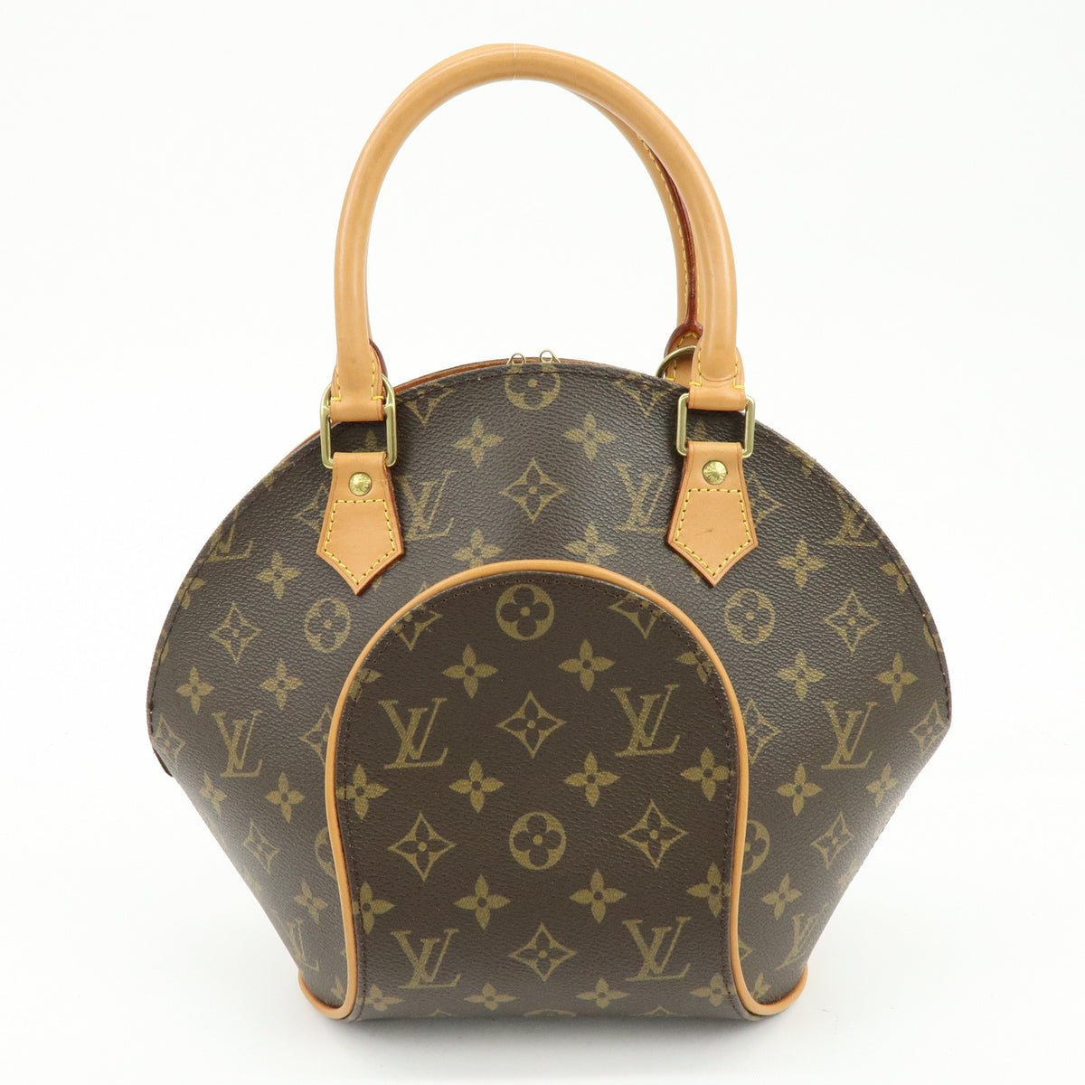 Louis Vuitton Monogram Ellipse PM Hand Bag Brown M51127