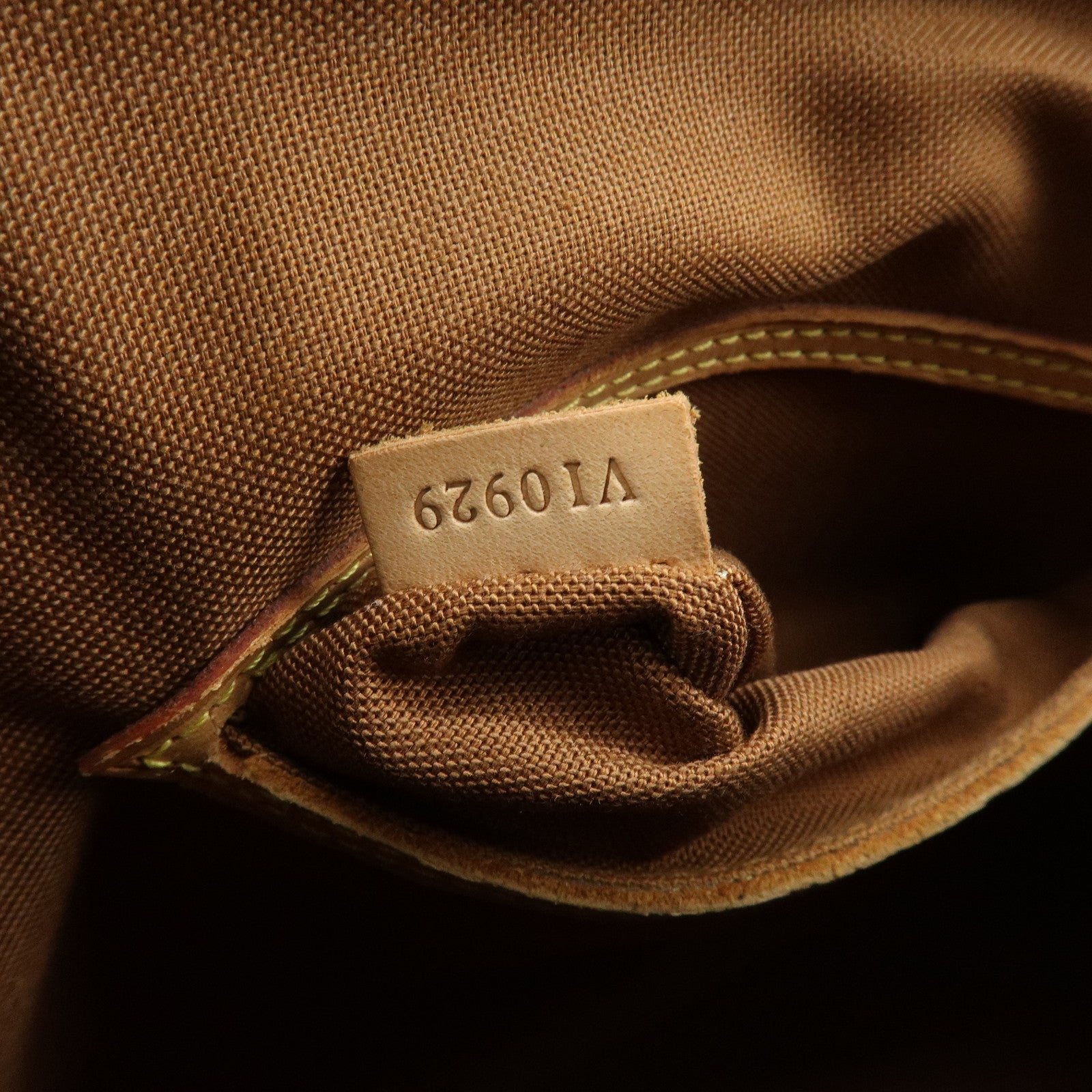 Louis Vuitton Monogram Canvas Alma Hand Bag Brown M51130