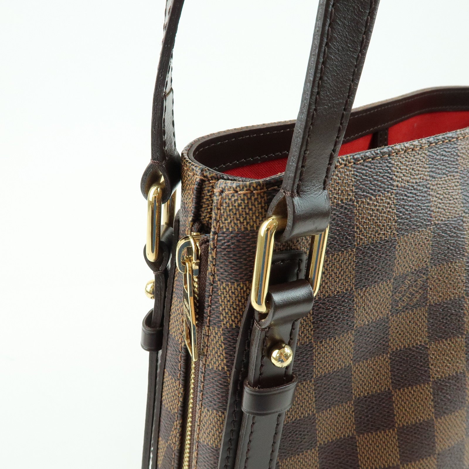 Louis Vuitton Damier Cabas Rivington Canvas Shoulder Bag N41108