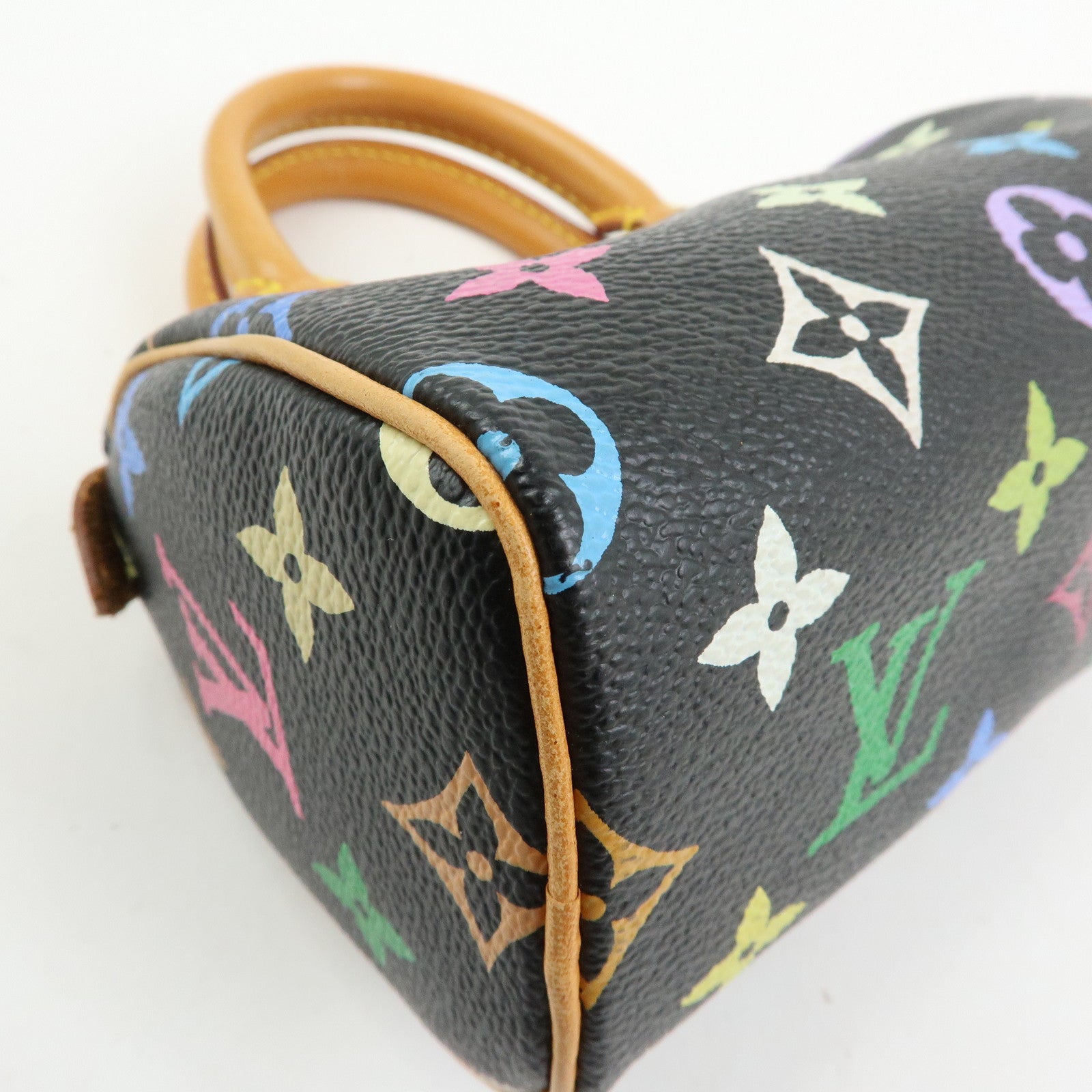 Louis Vuitton Monogram Multicolor Mini Speedy Mini Bag Noir M92644