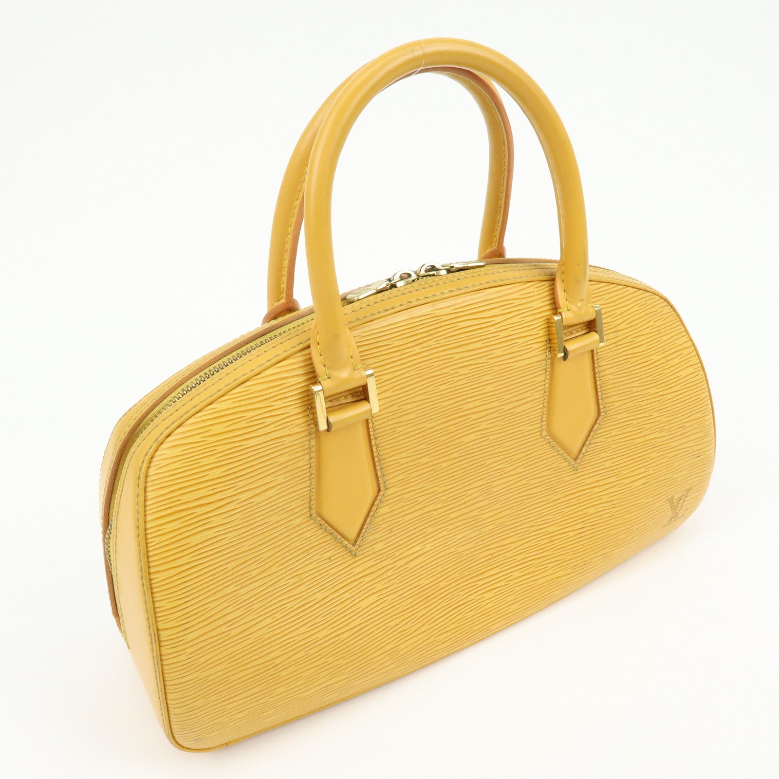 Louis Vuitton Epi Jasmine Hand Boston Bag Tassilli Yellow M52089