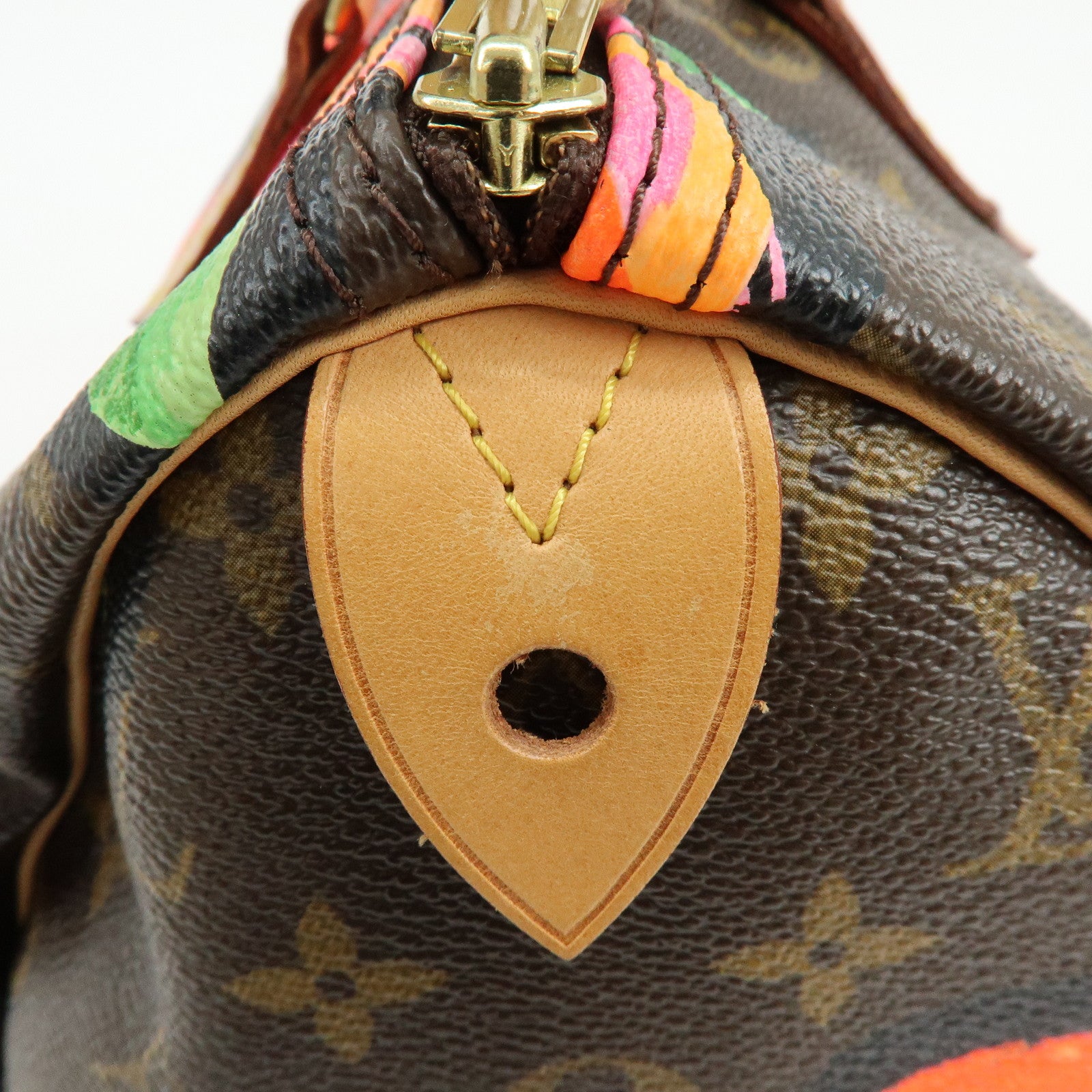 Louis Vuitton Monogram Rose Canvas Speedy 30 Boston Bag M48610