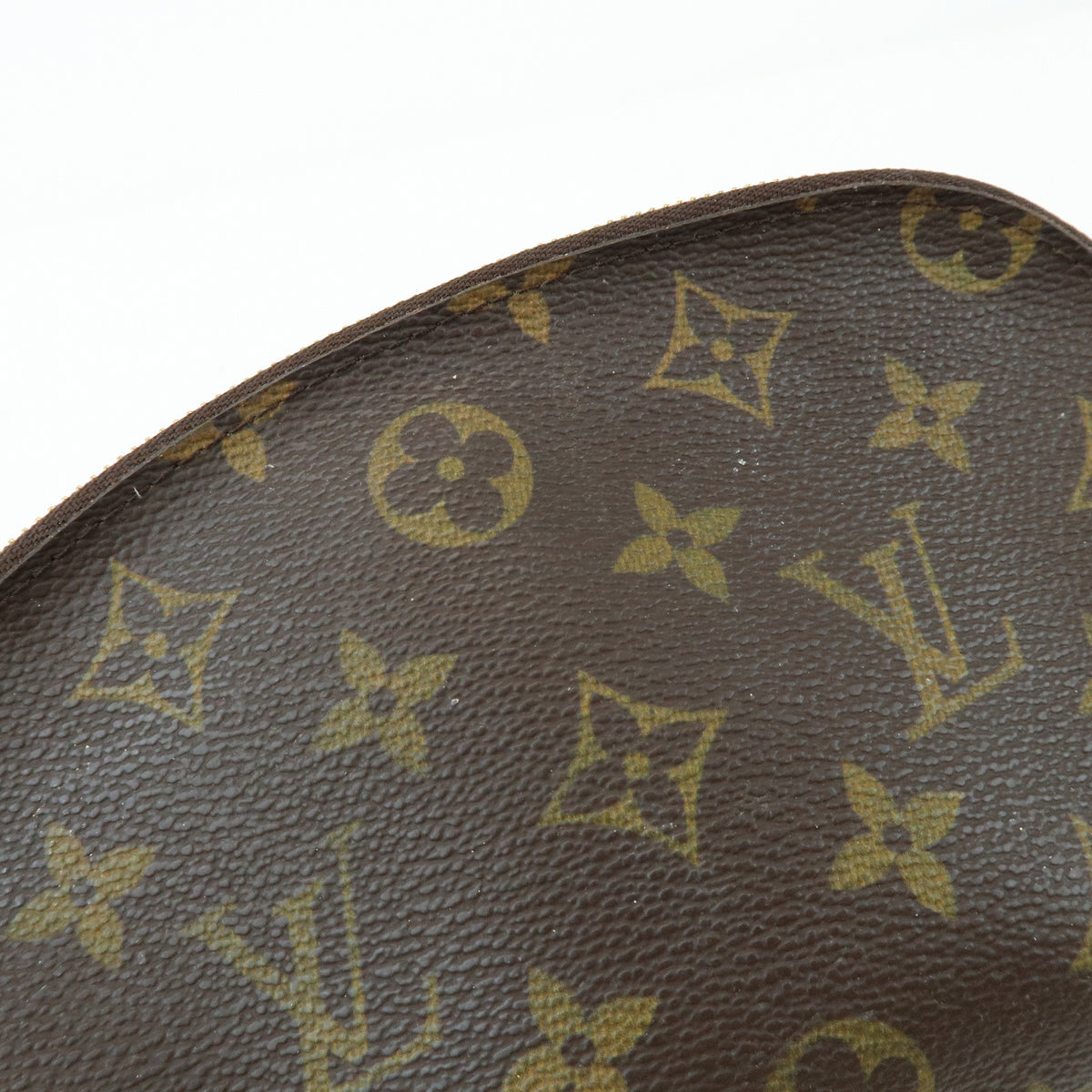 Louis Vuitton Monogram Pochette Cosmetic PM Pouch Brown M47515