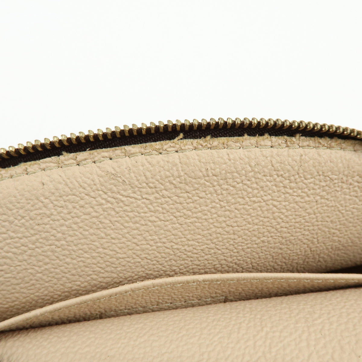 Louis Vuitton Monogram Pochette Cosmetic PM Pouch Brown M47515