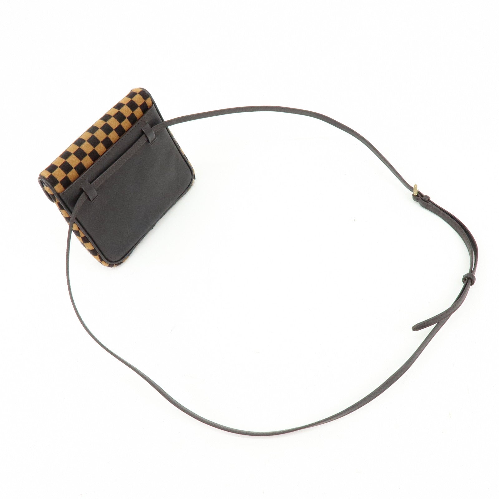 Louis Vuitton Damier Sauvage Gazelle Beige Shoulder Bag M92130