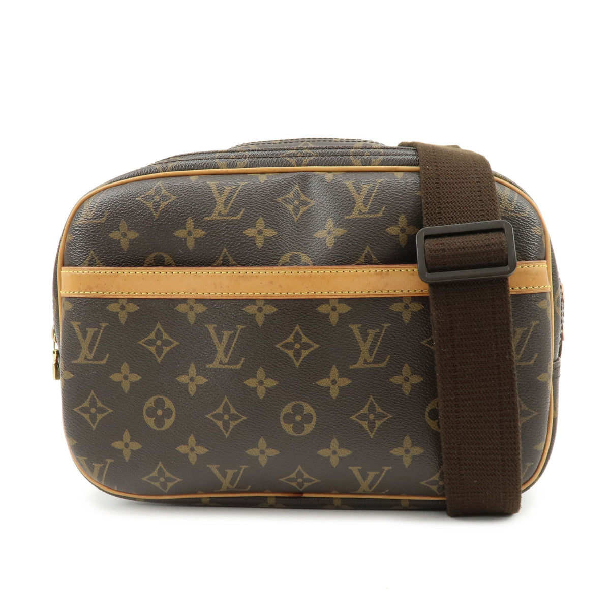 Louis Vuitton Monogram Reporter PM Shoulder Crossbody Bag M45254