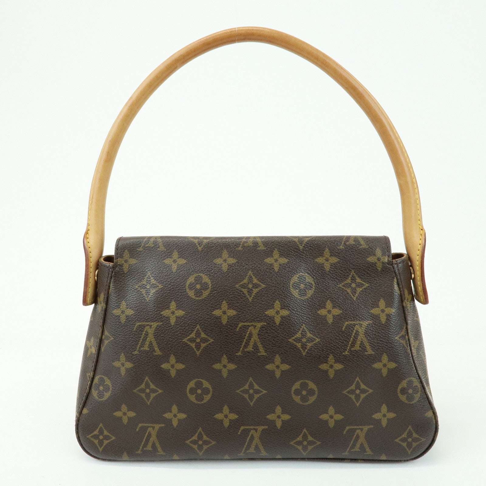 Louis Vuitton Monogram Mini Looping Shoulder Bag Brown M51147
