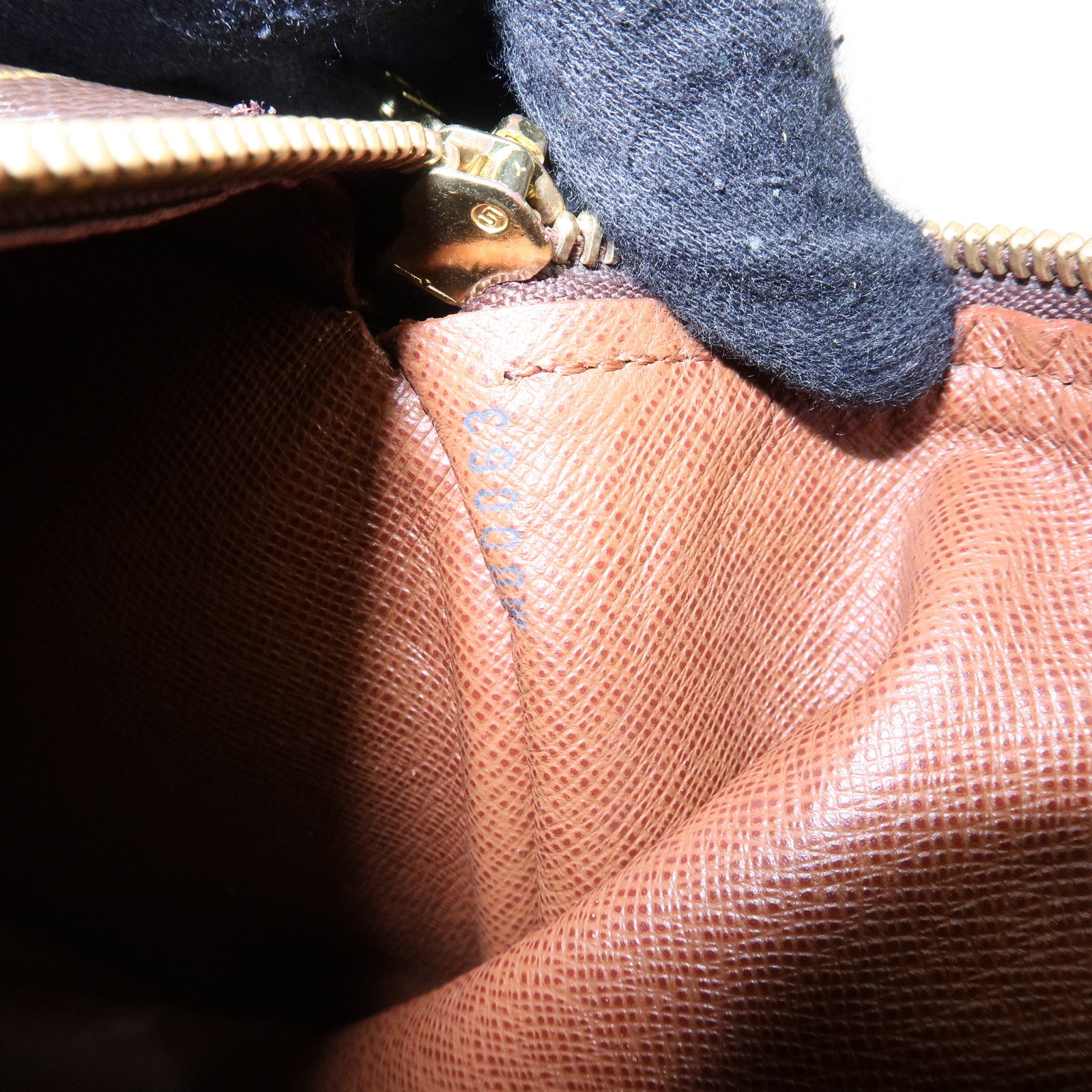 Louis Vuitton Monogram Papillon 30 Hand Bag Brown M51385