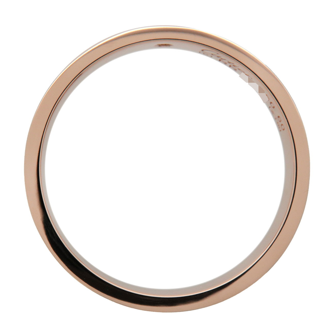 Cartier Mini Love 1P Diamond Ring K18 750PG #60 US9.25 EU60 HK20.5