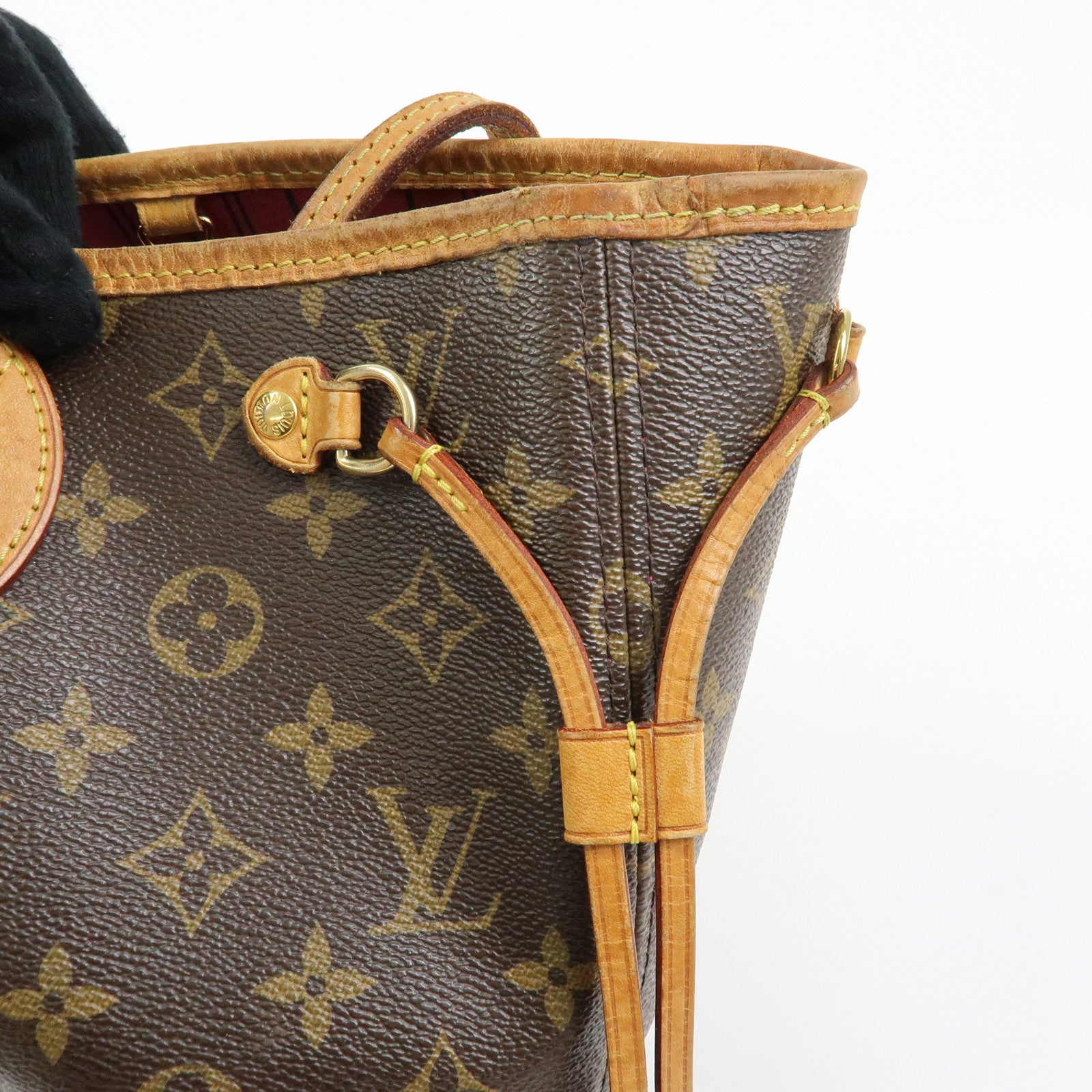 Louis Vuitton Monogram Neverfull PM Tote Bag Brown M41245