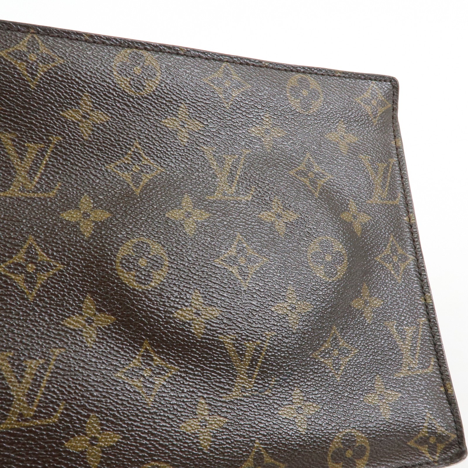 Louis Vuitton Monogram Canvas Enghien Shoulder Bag Brown M51205