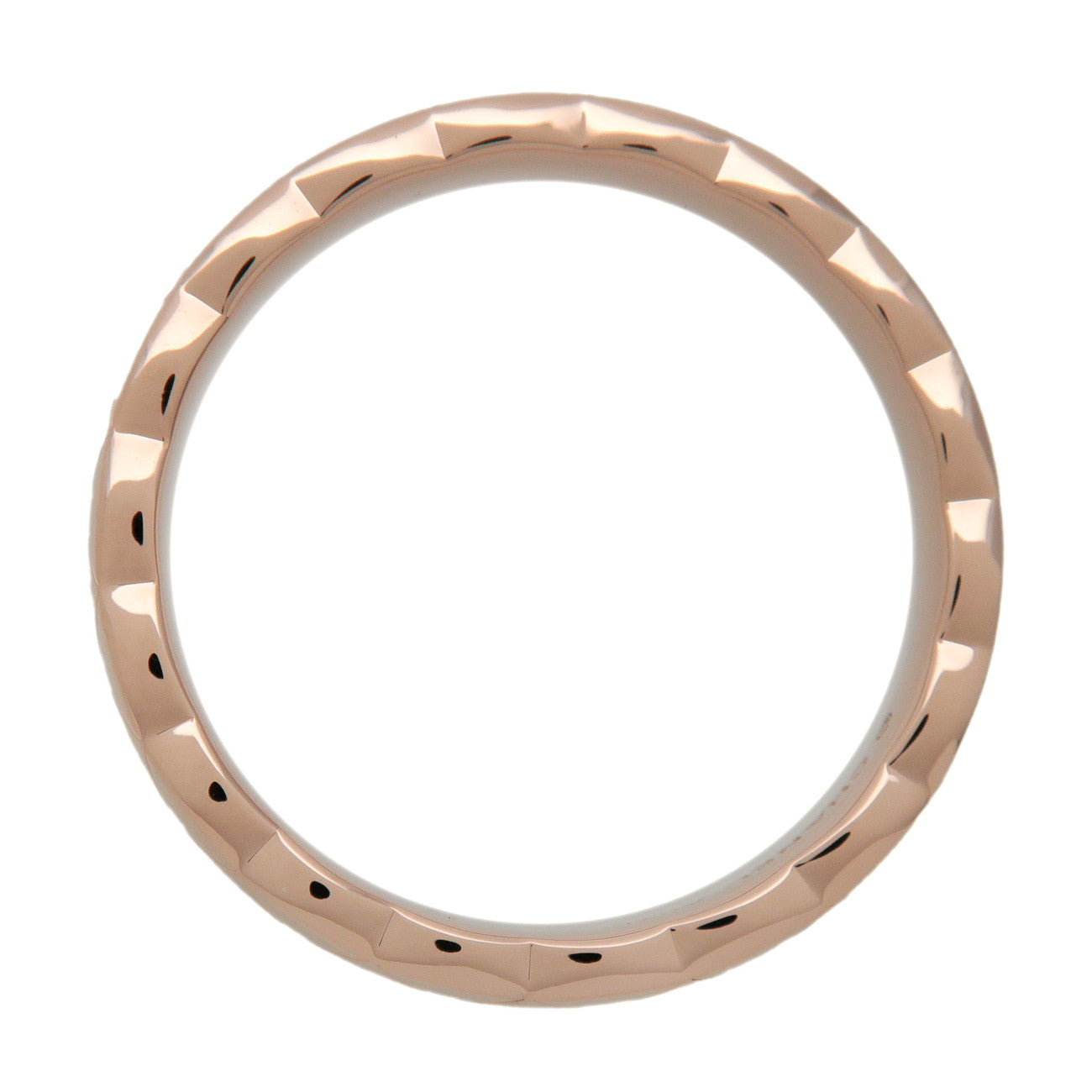 CHANEL COCO Crush Ring Mini K18 750PG Rose Gold #51 US 5.5 EU 51 J11785