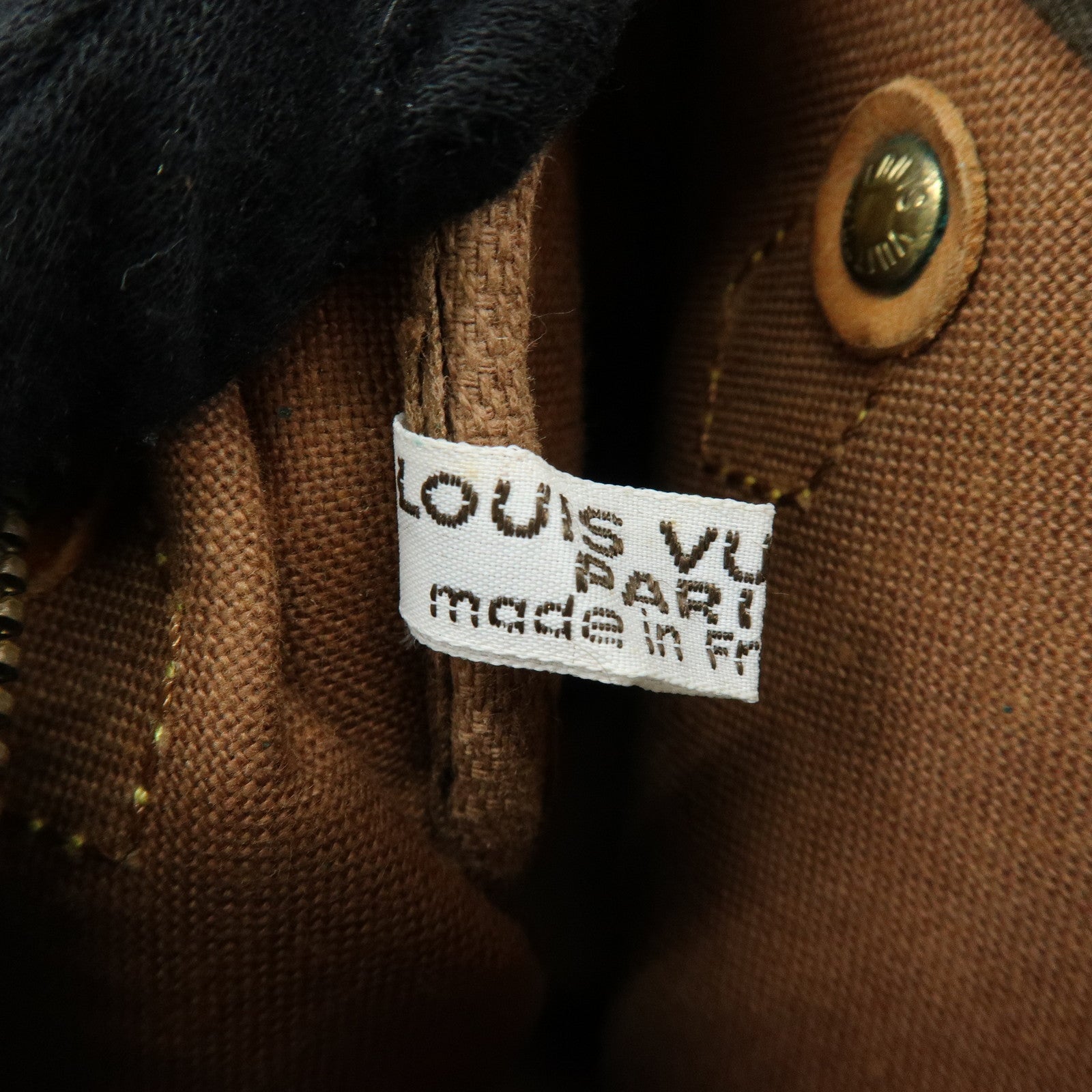 Louis Vuitton Monogram Mini Speedy Hand Bag and Strap Brown M41534 Lot