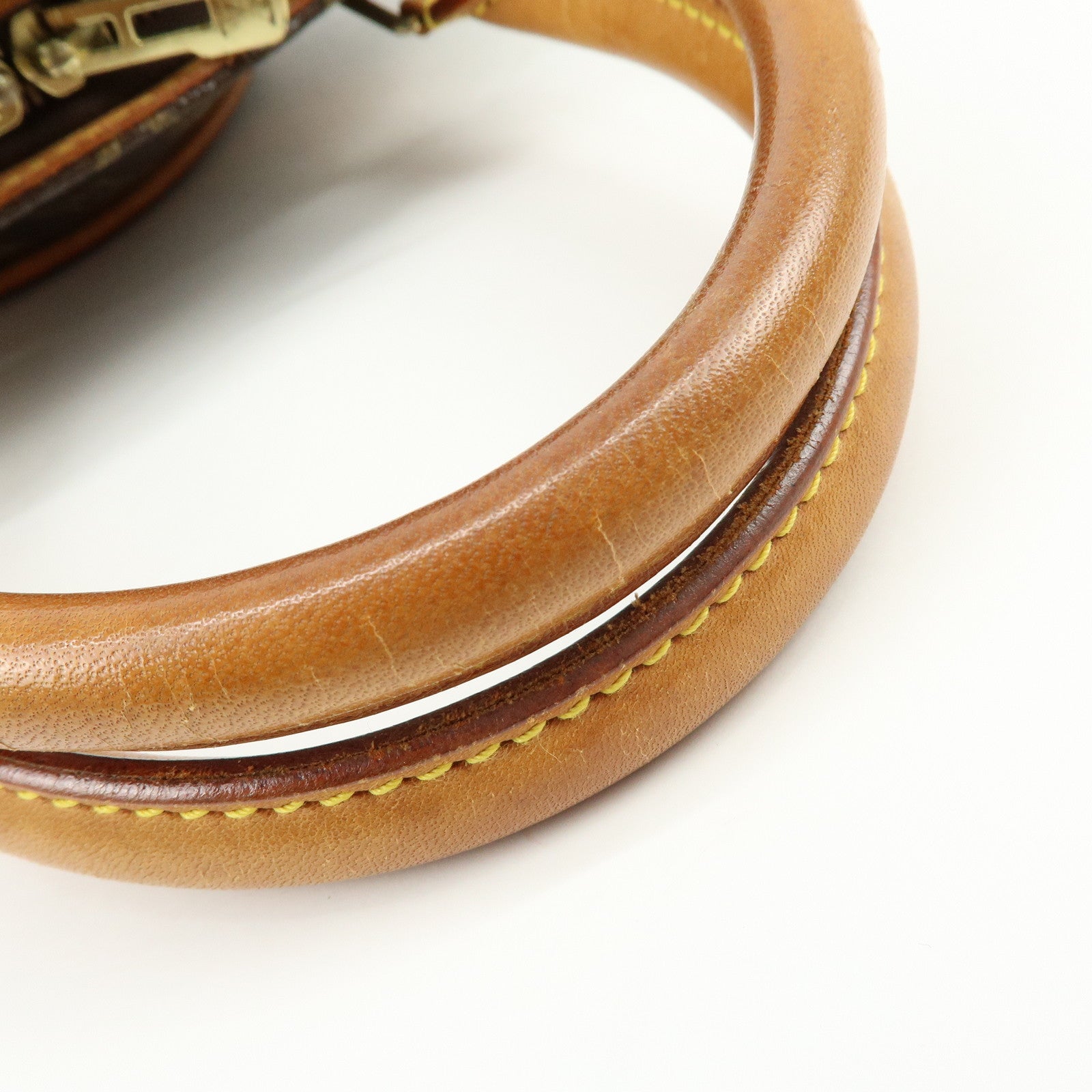 Louis Vuitton Monogram Canvas Ellipse PM Hand Bag Brown M51127