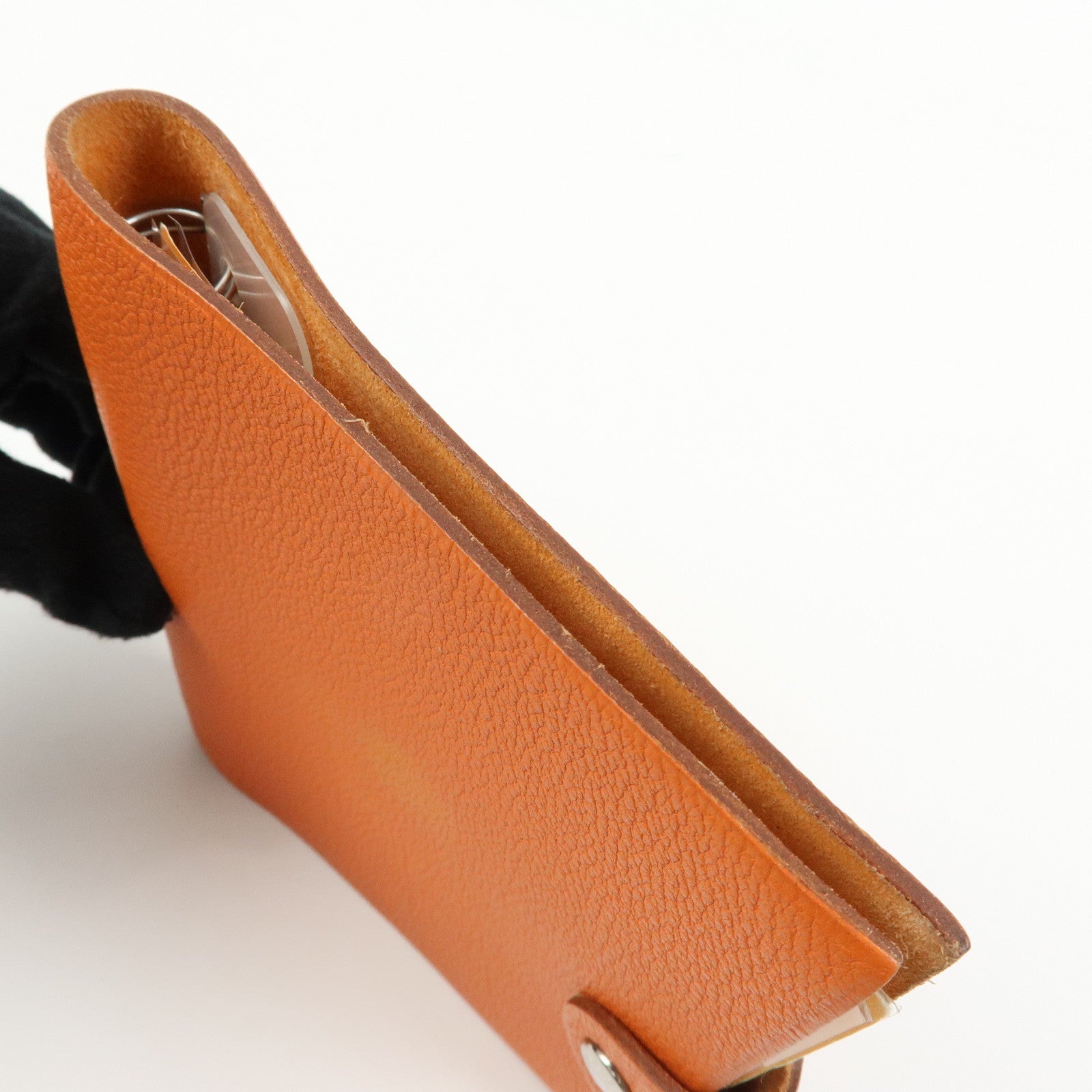 HERMES Ulysse PM Togo Leather Agenda Planner Cover ☐F Stamped
