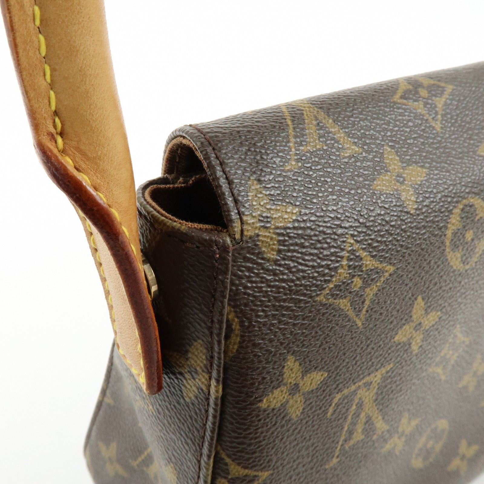 Louis Vuitton Monogram Mini Looping Shoulder Bag Brown M51147