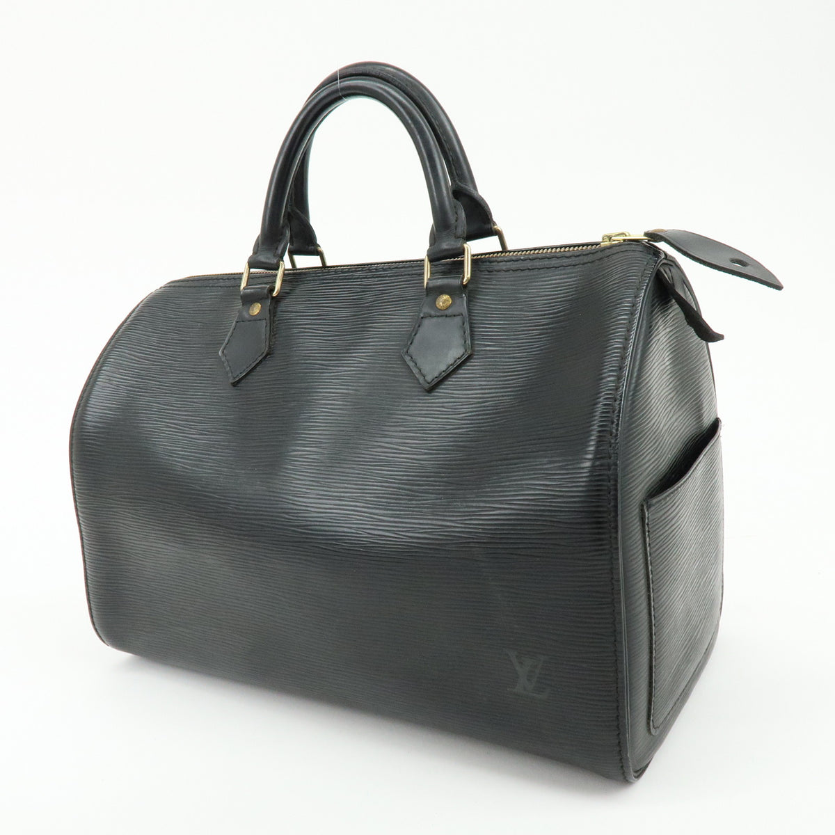 Louis Vuitton Epi Speedy 30 Boston Bag Hand Bag Noir Black M59022