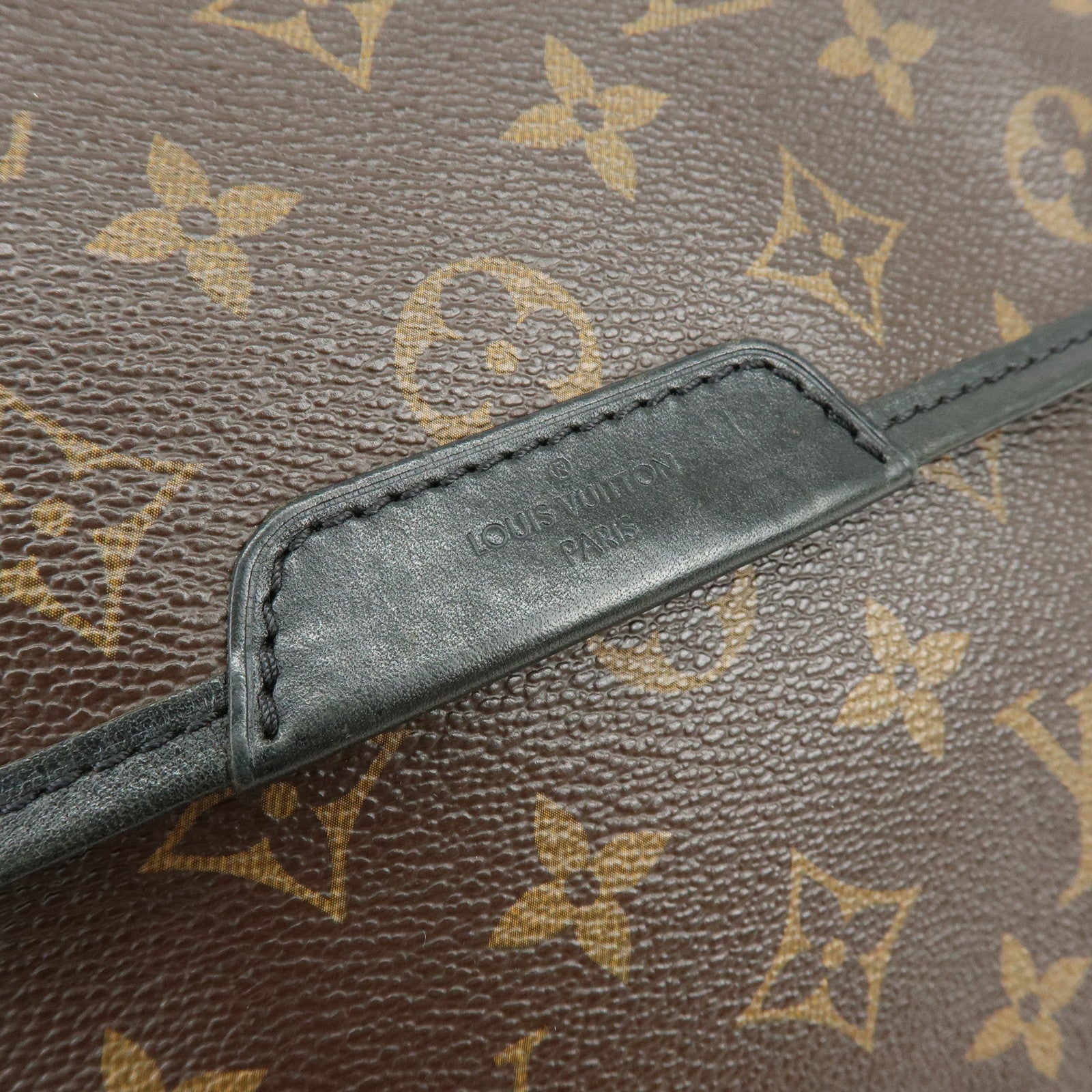 Louis Vuitton Macassar Bass MM Shoulder Bag Crossbody Bag Brown M56715