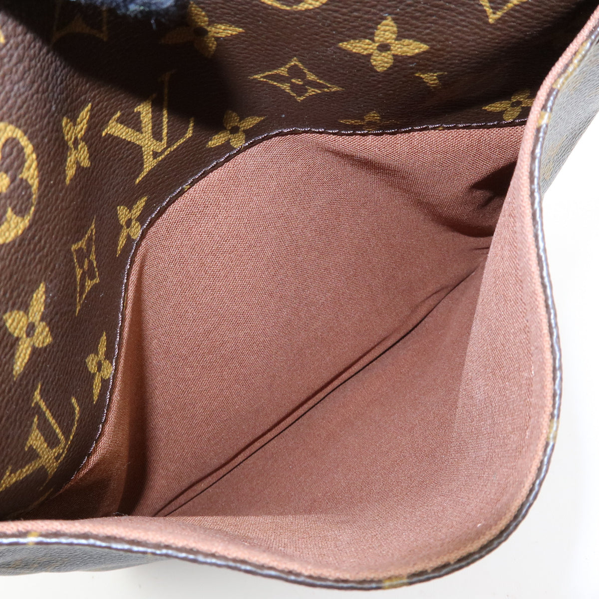 Louis Vuitton Monogram Odeon PM Shoulder Bag Brown M56390
