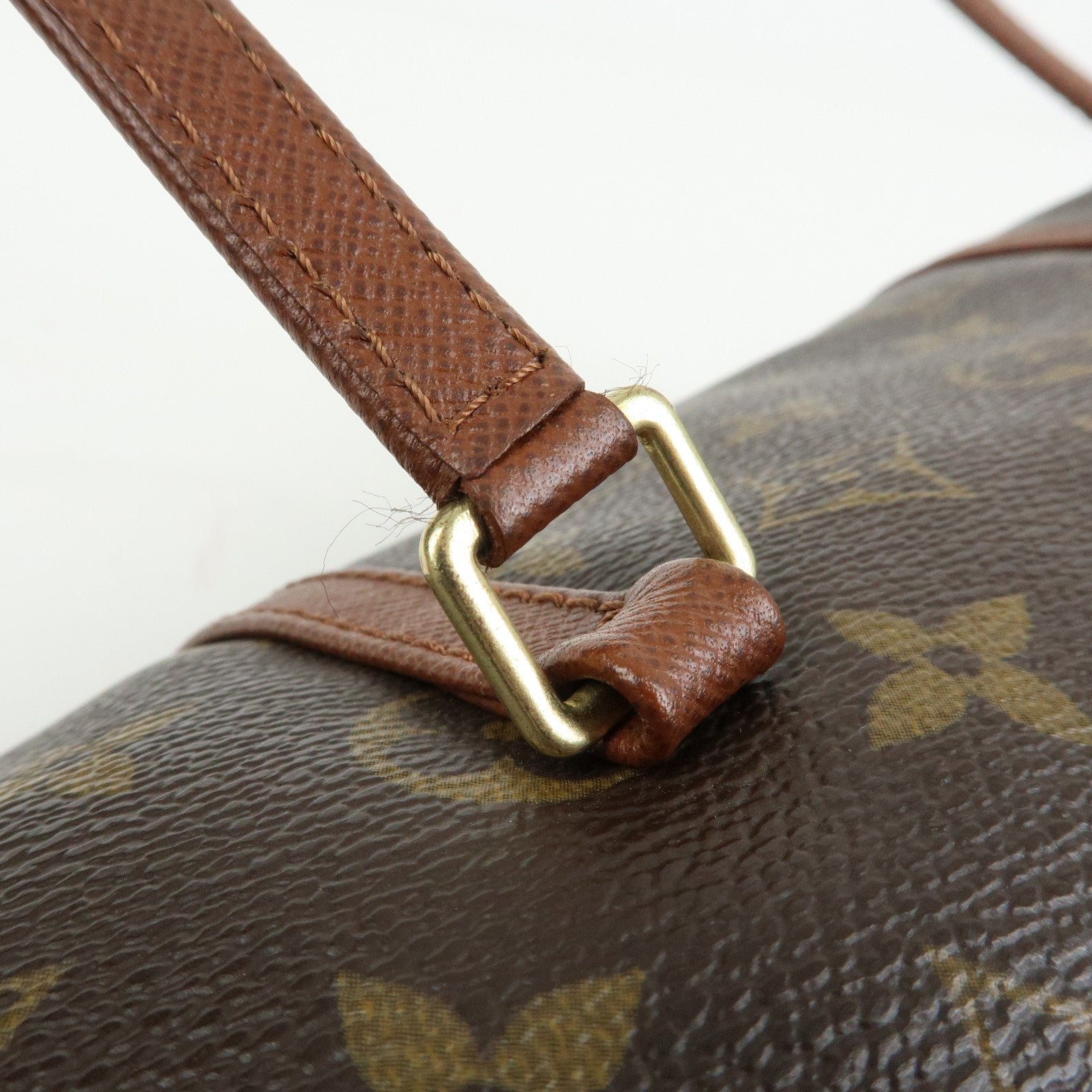 Louis Vuitton Monogram Papillon 26 Hand Bag Brown M51366