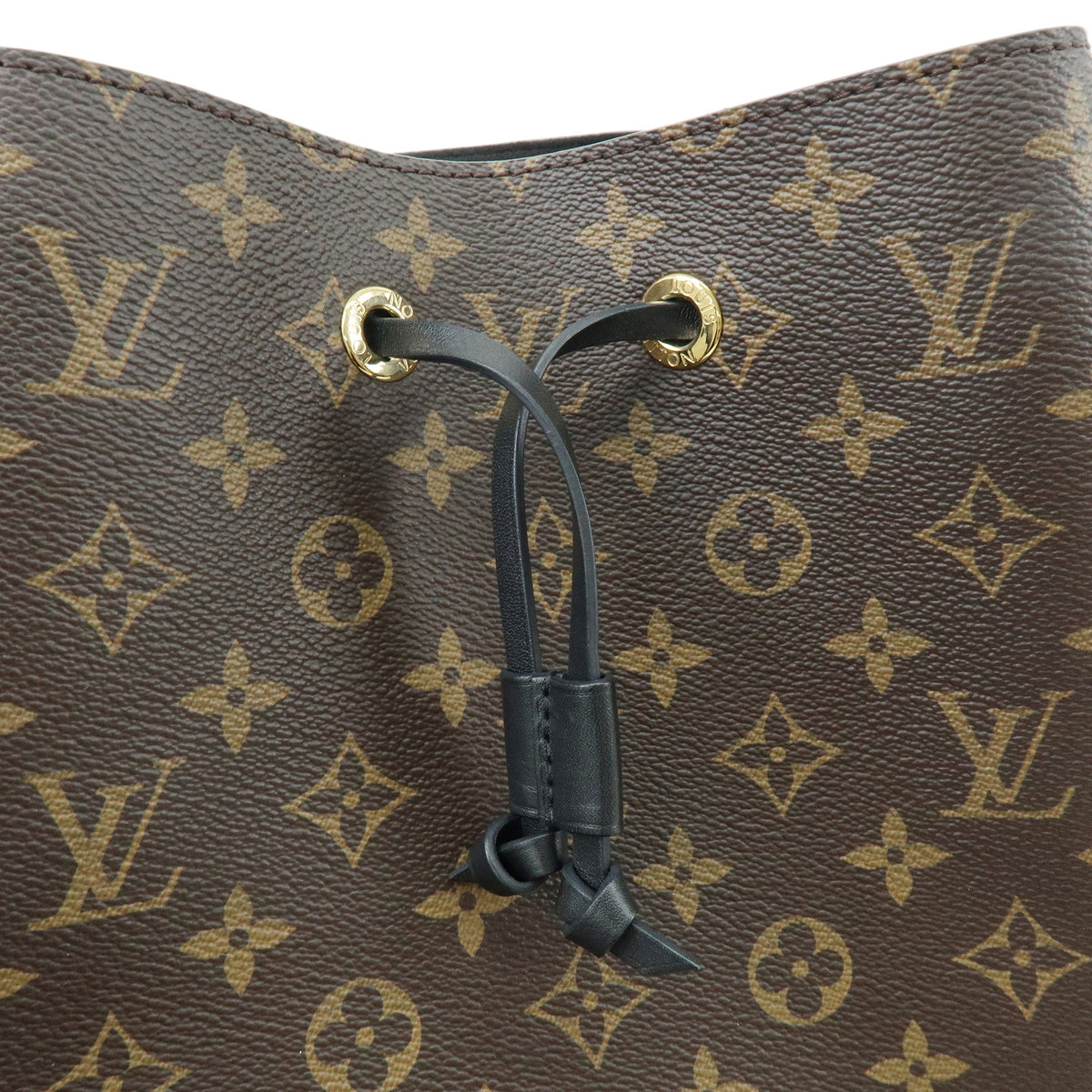 Louis Vuitton Monogram Neo Noe Shoulder Bag Noir M44020