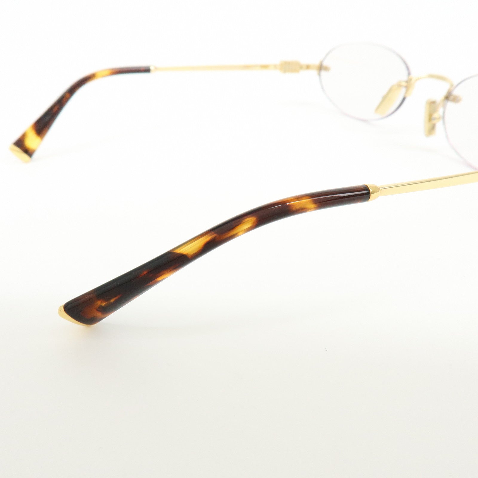 MIU MIU Logo Metal Sunglasses Gold 51□20 5AK-08N140 0N SMUA54