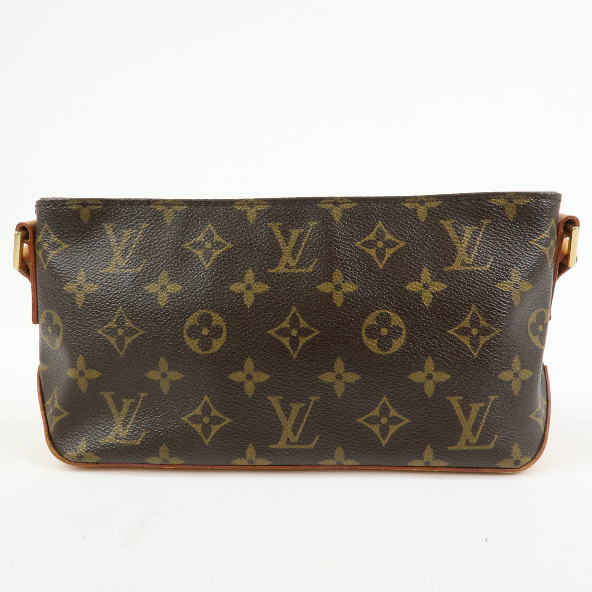 Louis Vuitton Monogram Trotteur Canvas Shoulder Bag Brown M51240