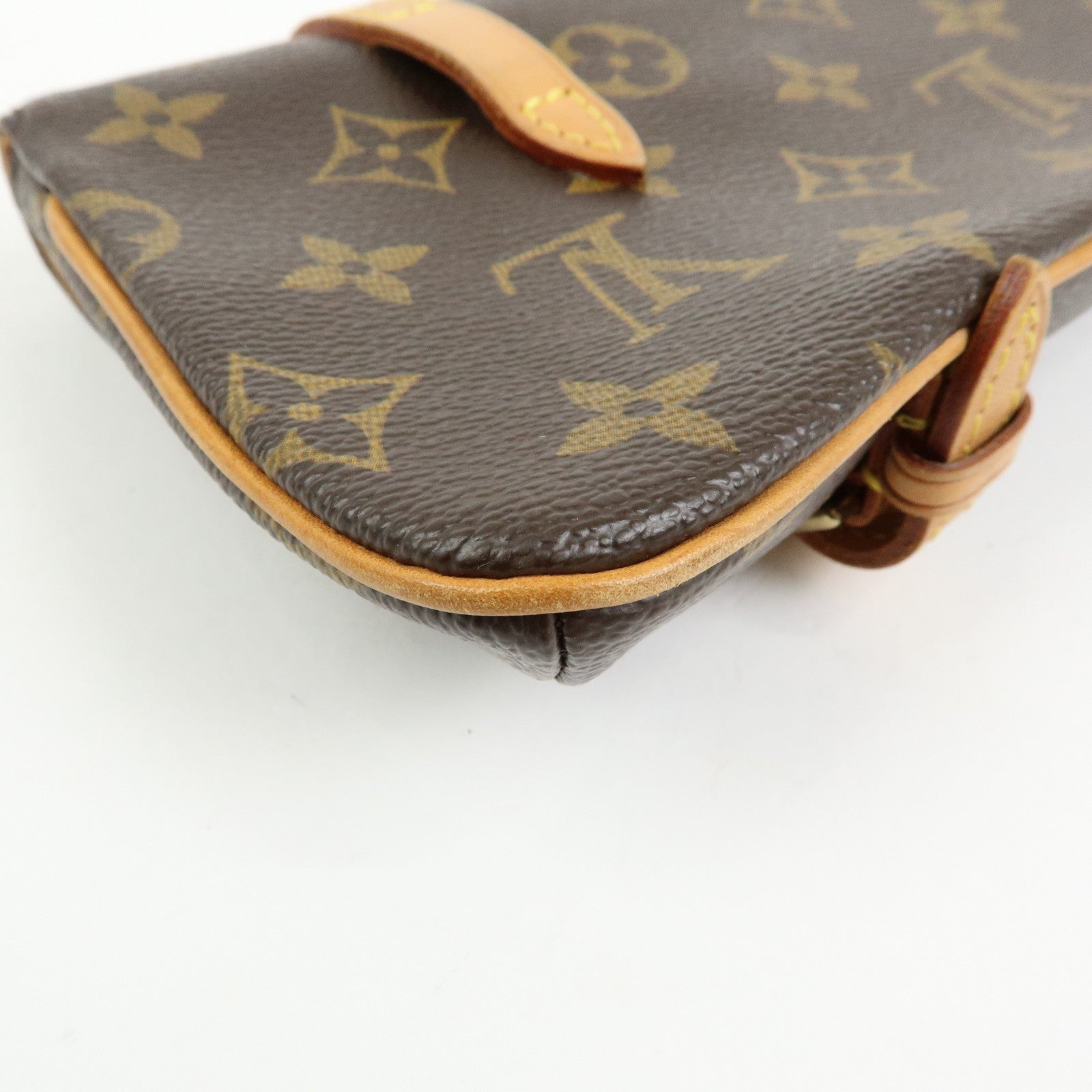 Louis Vuitton Monogram Pochette Marelle Waist Body Bag Brown M51159