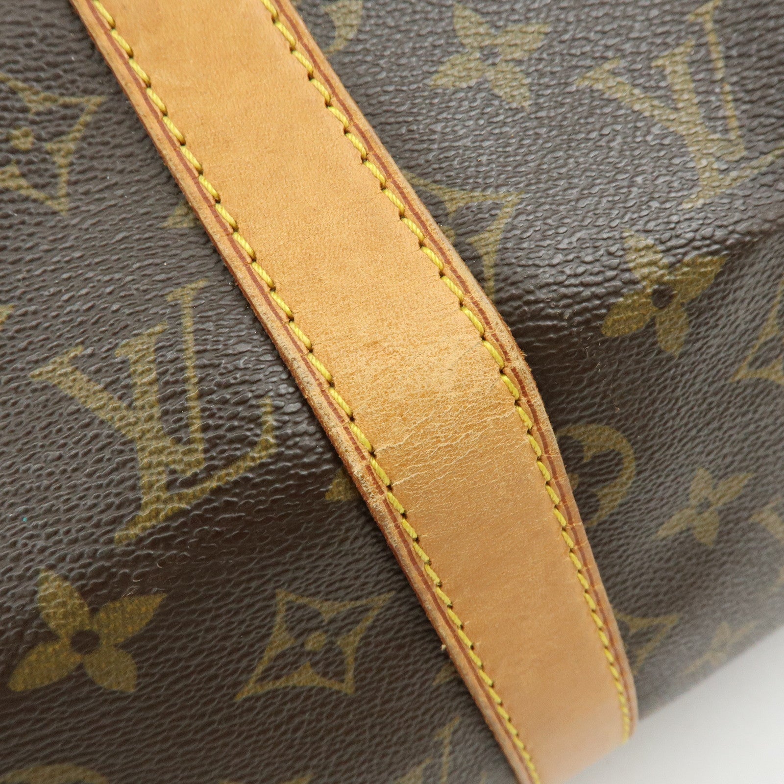Louis Vuitton Monogram Keep All 50 Boston Bag Hand Bag Brown M41426
