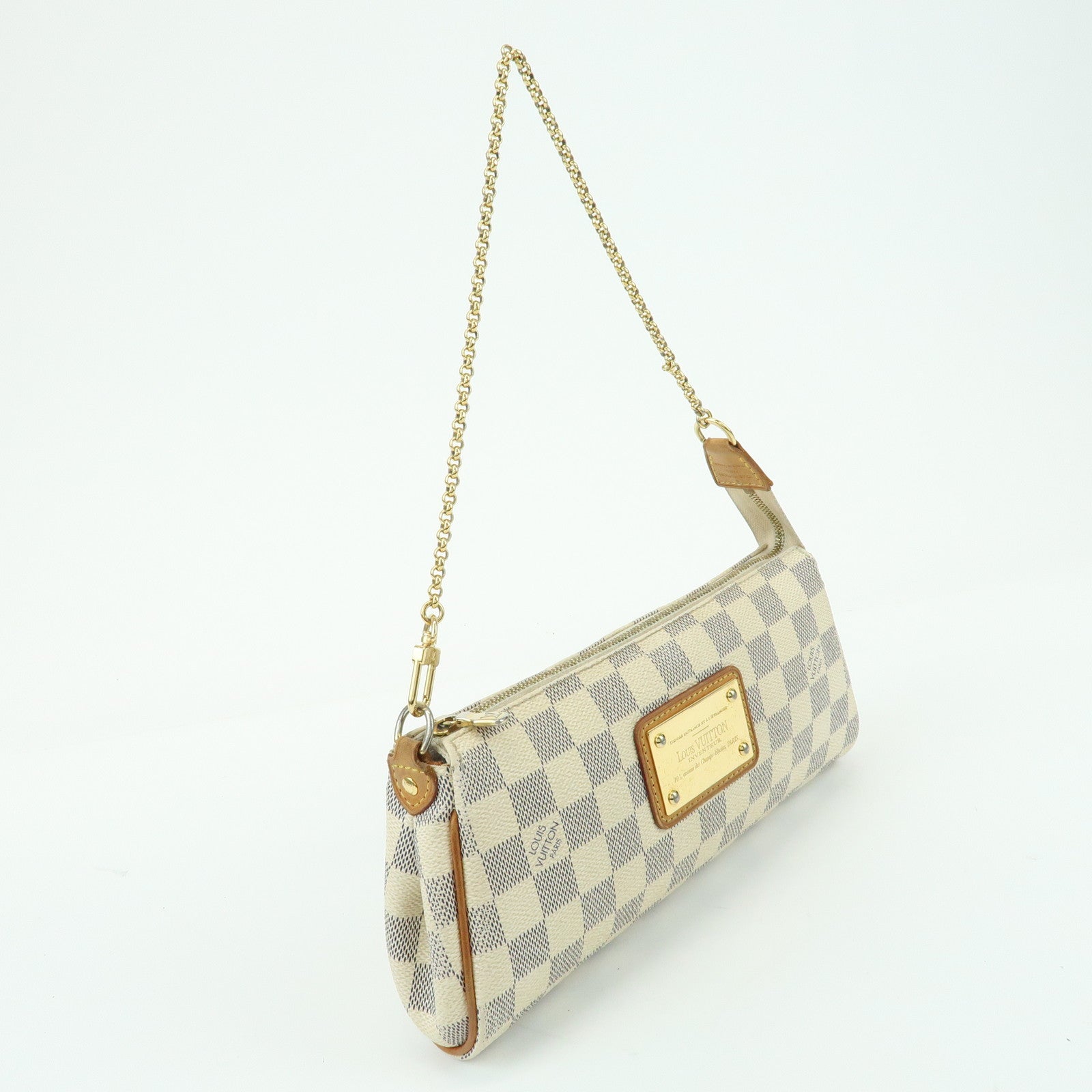 Louis Vuitton Damier Azur Eva 2Way Bag Hand Bag Shoulder Bag N55214