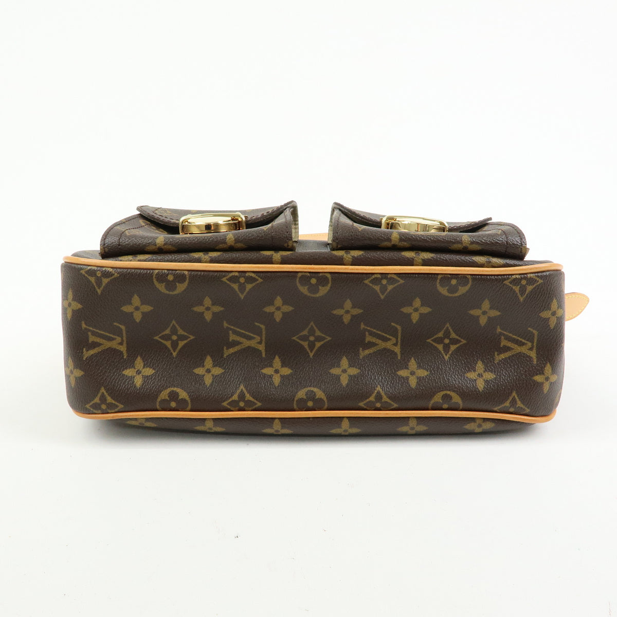 Louis Vuitton Monogram Hudson GM Shoulder Crossbody Bag  Brown M40045