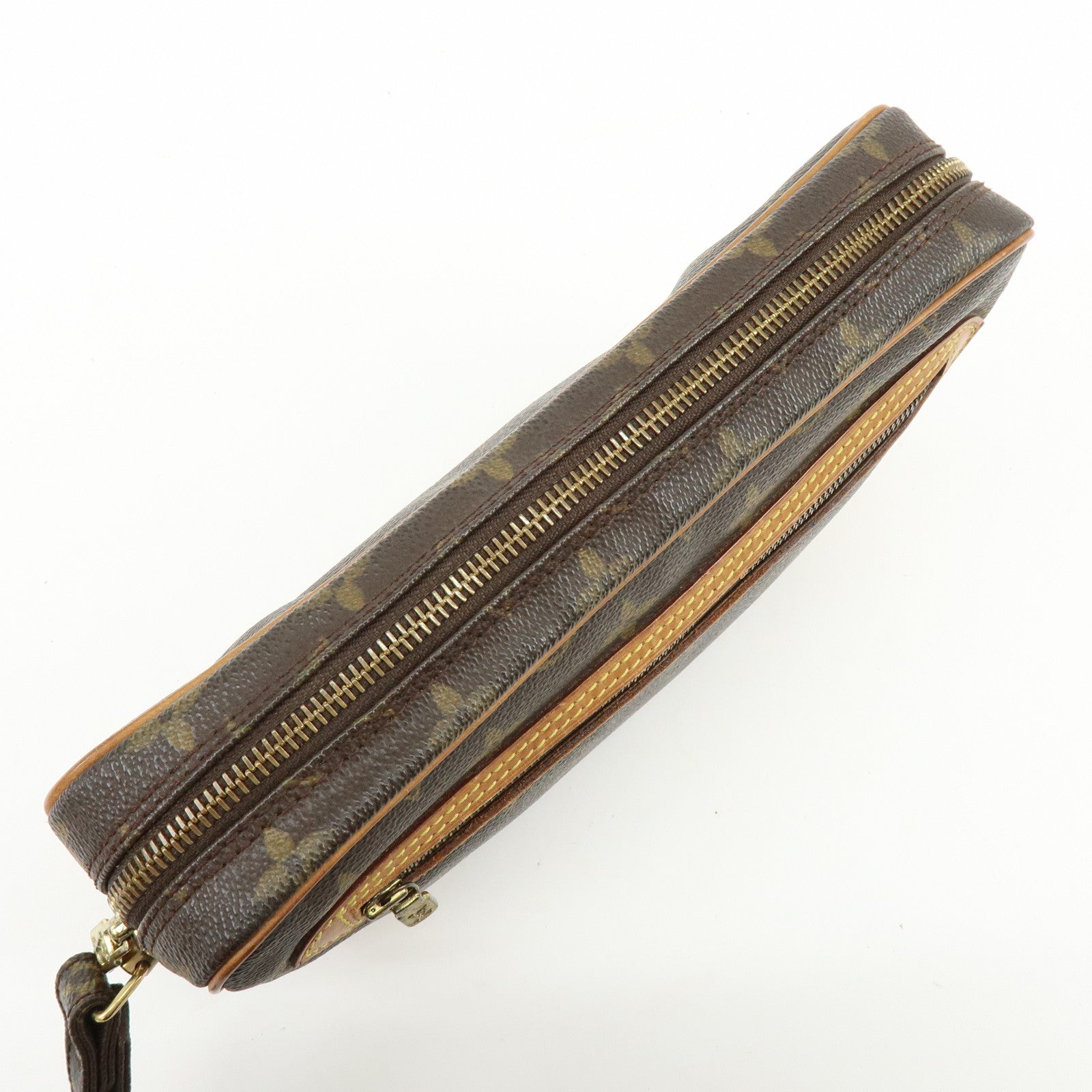 Louis Vuitton Monogram Marly Dragonne GM Clutch Bag Wrist Bag M51825
