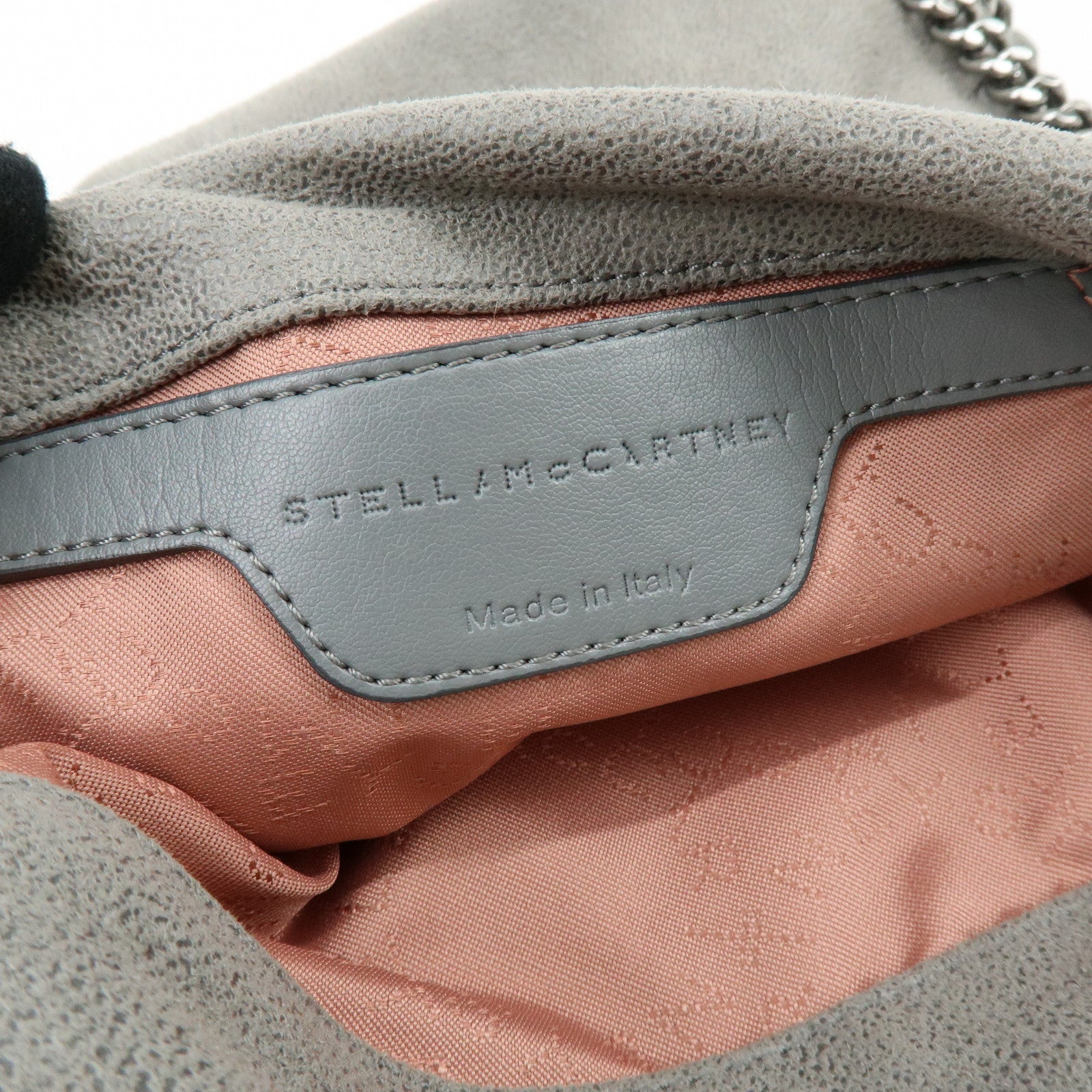 STELLA MCCARTNEY Falabella Faux Leather 2Way Bag Grey 371223