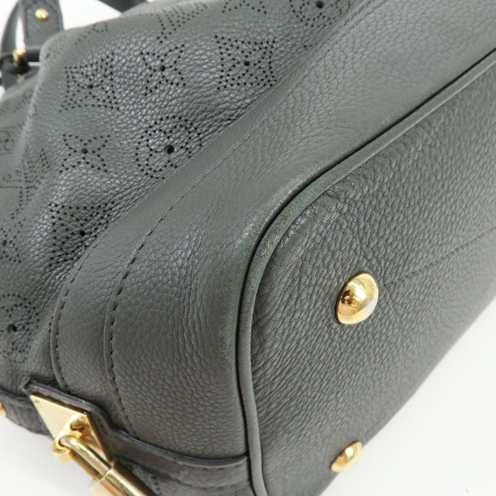 Louis Vuitton Monogram Mahina Stella GM 2Way Hand Bag Anthracite M93178