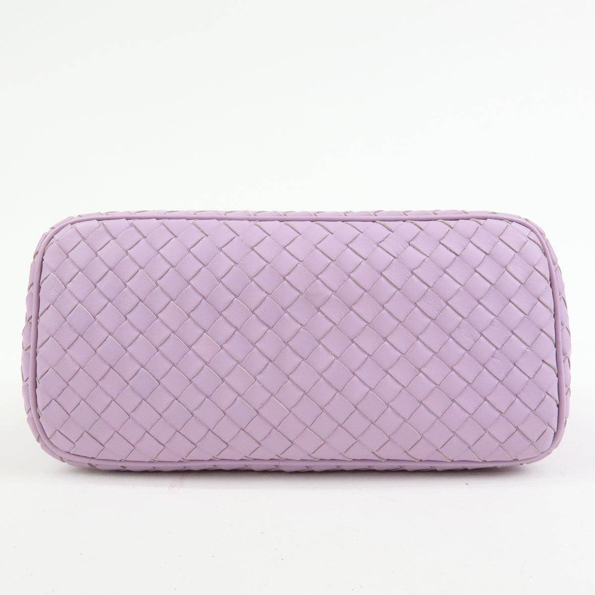 BOTTEGA VENETA Intrecciato Leather Shoulder Bag Lavender 239988